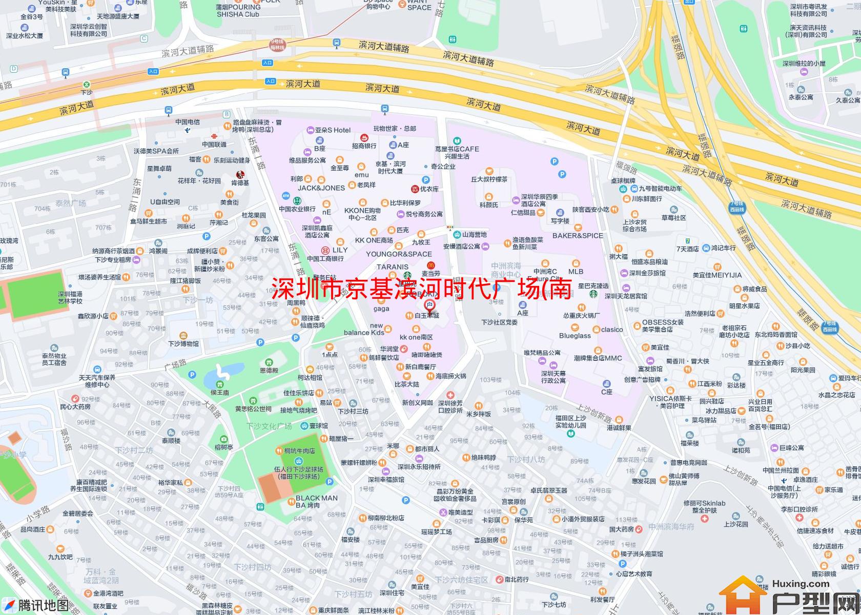 京基滨河时代广场(南区)小区 - 户型网