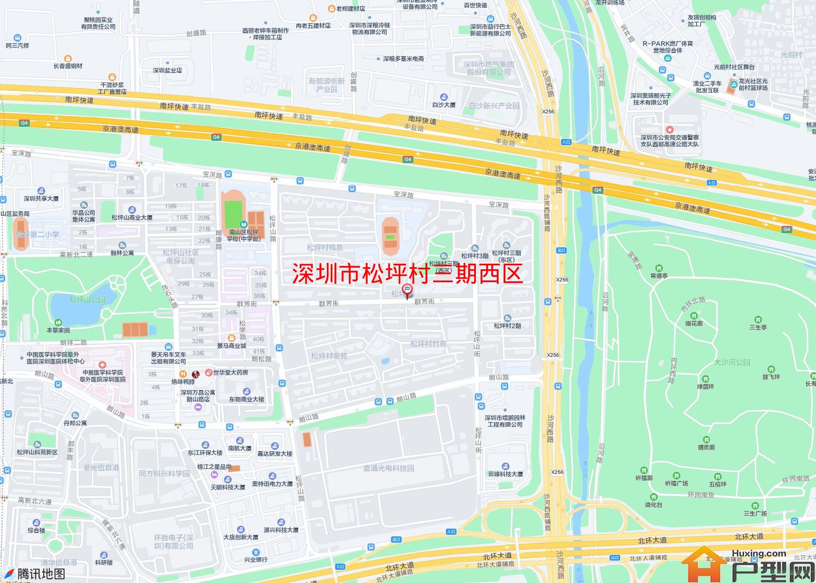 松坪村三期西区小区 - 户型网