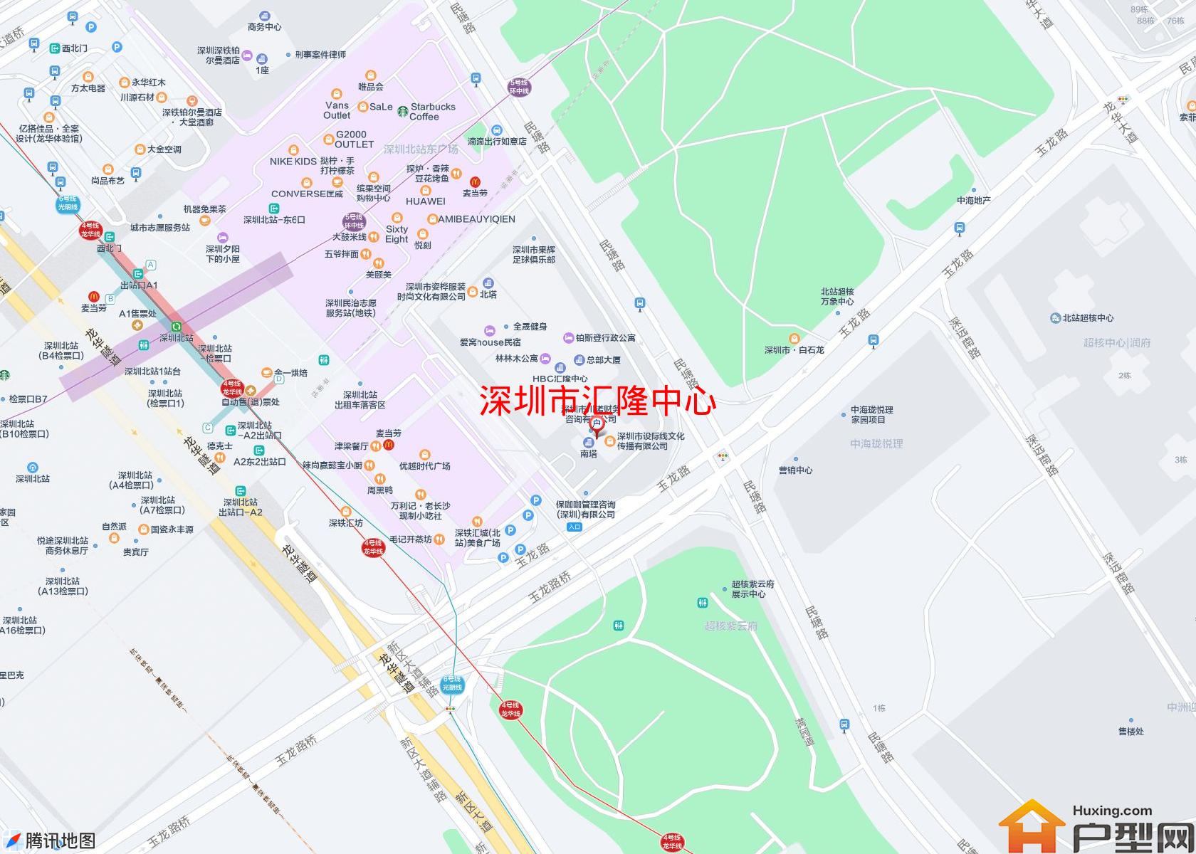 汇隆中心小区 - 户型网