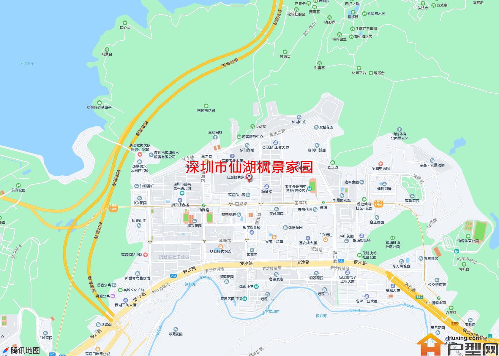 仙湖枫景家园小区 - 户型网