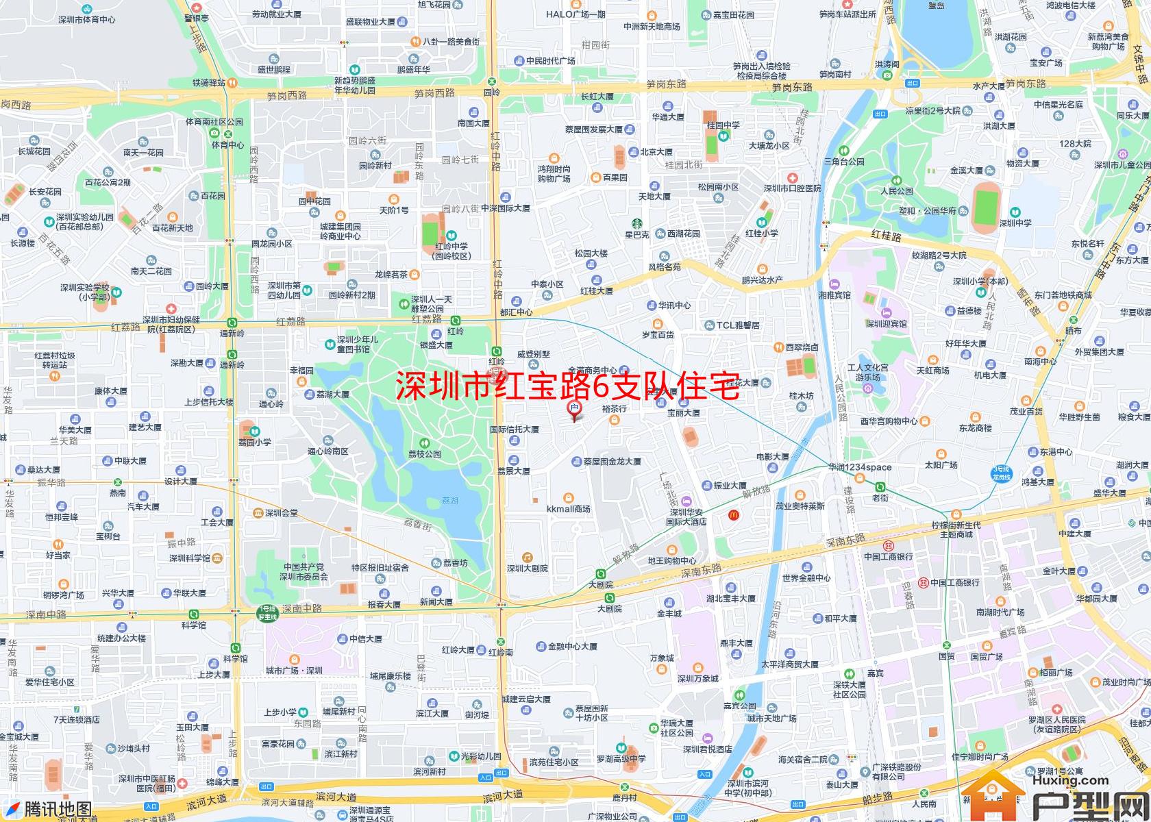 红宝路6支队住宅小区 - 户型网