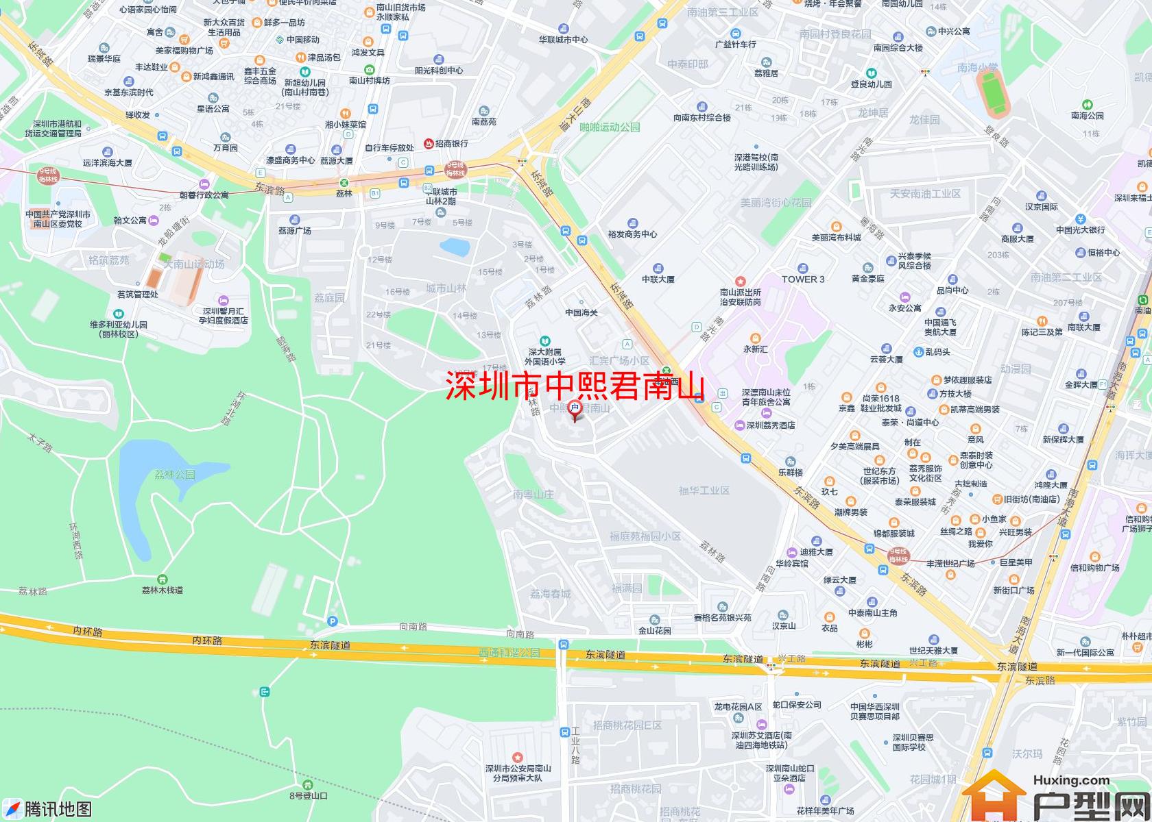 中熙君南山小区 - 户型网