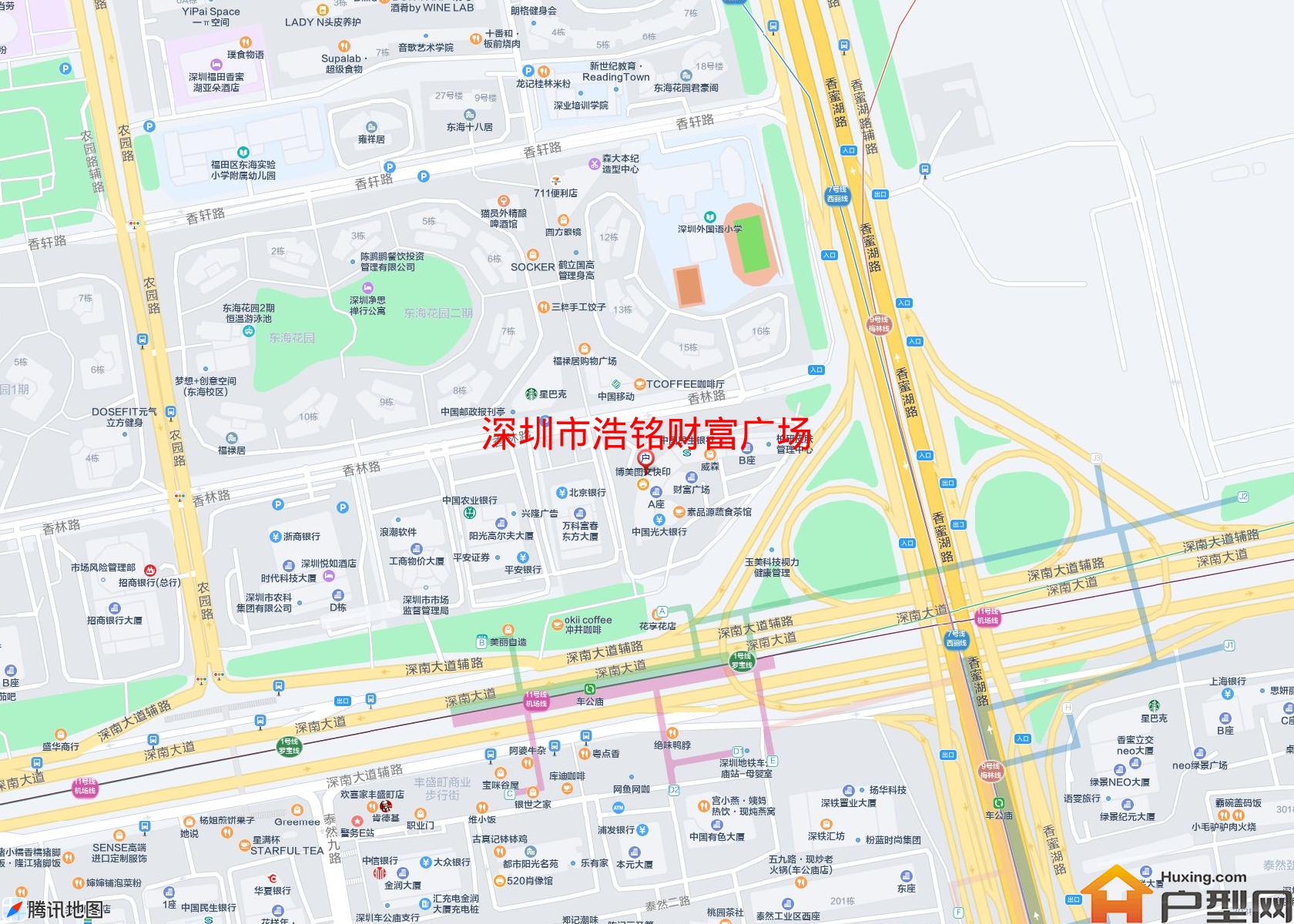 浩铭财富广场小区 - 户型网