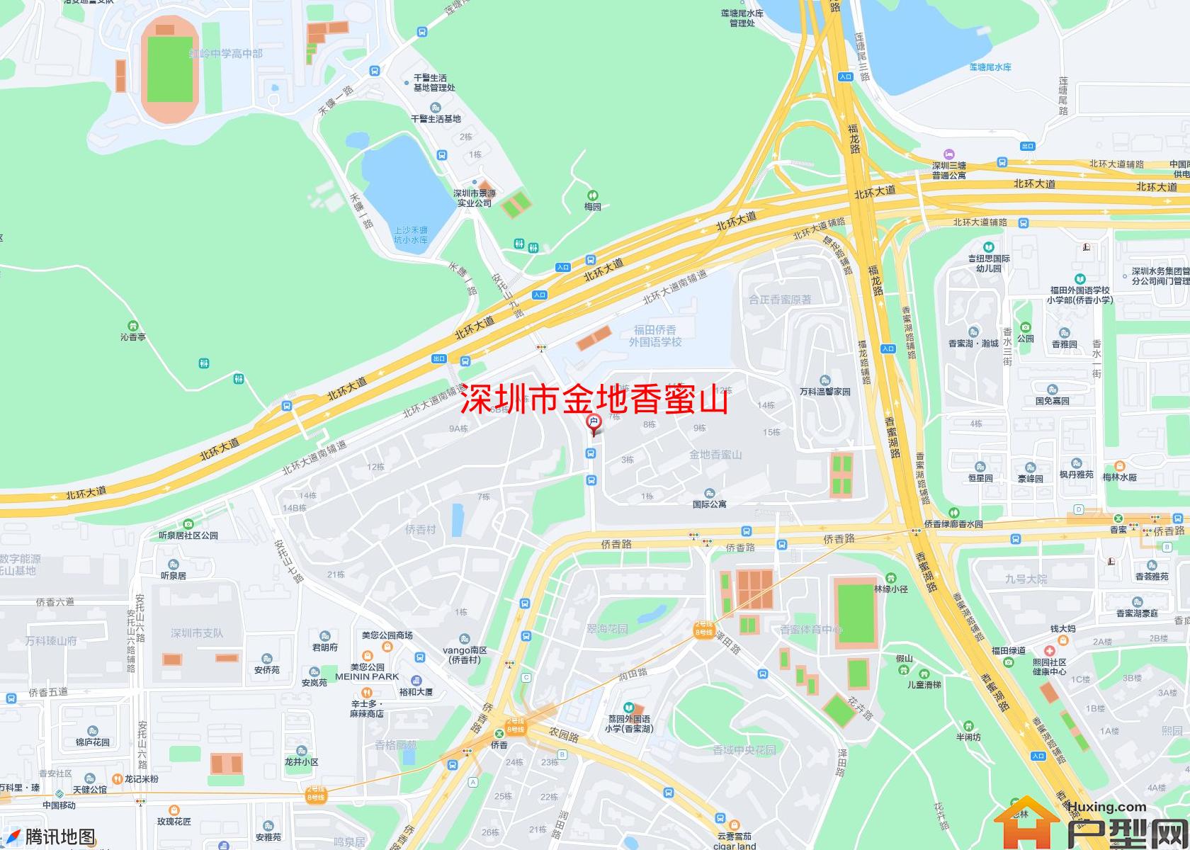 金地香蜜山小区 - 户型网