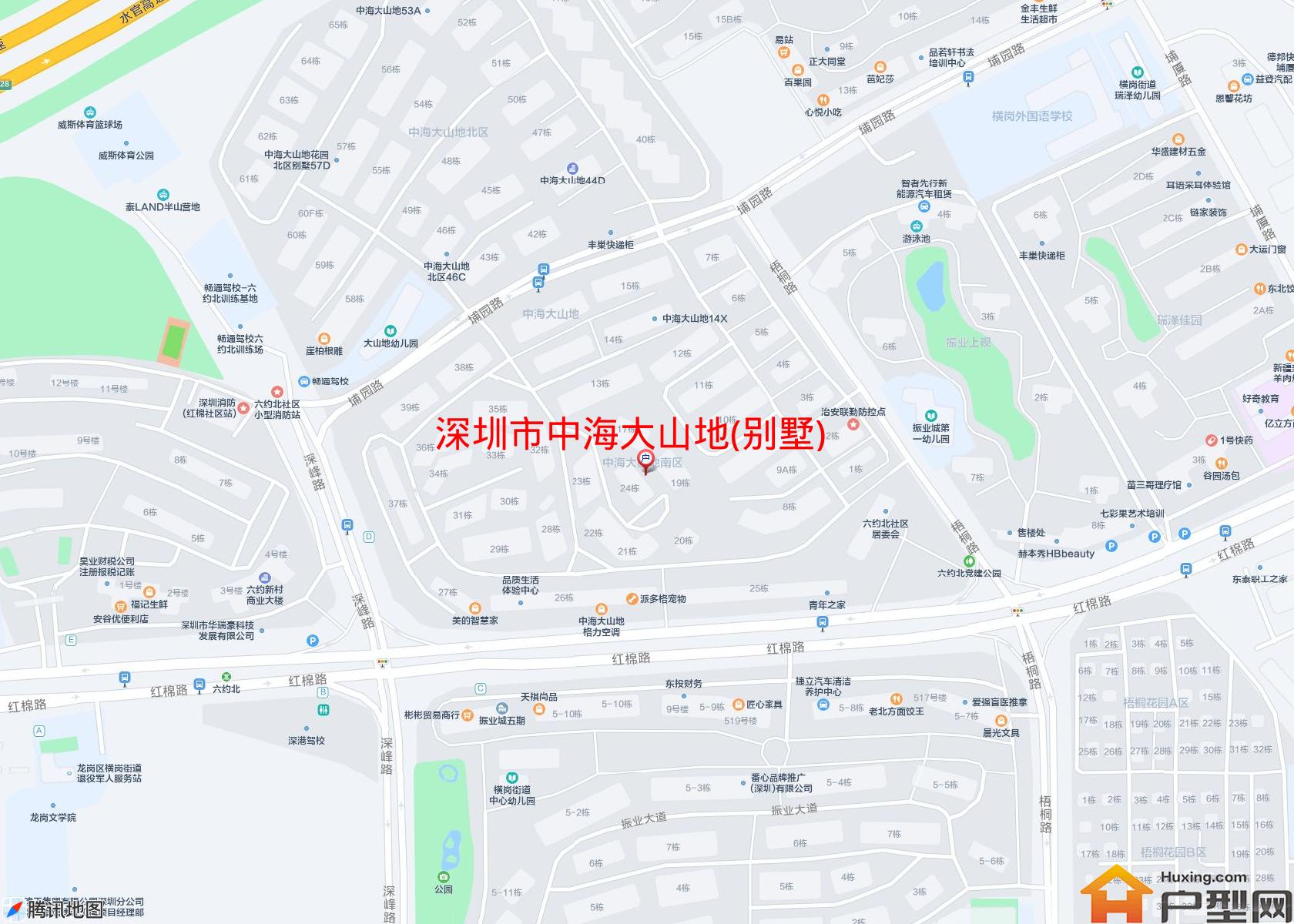 中海大山地(别墅)小区 - 户型网