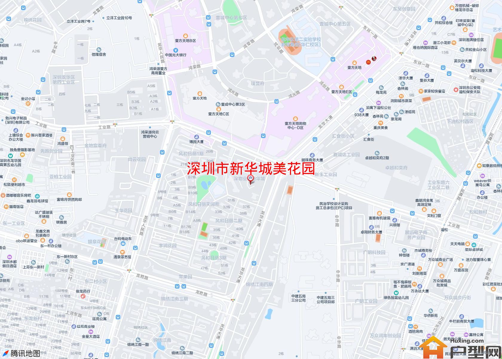 新华城美花园小区 - 户型网 新华城美花园小区 - 户型网
