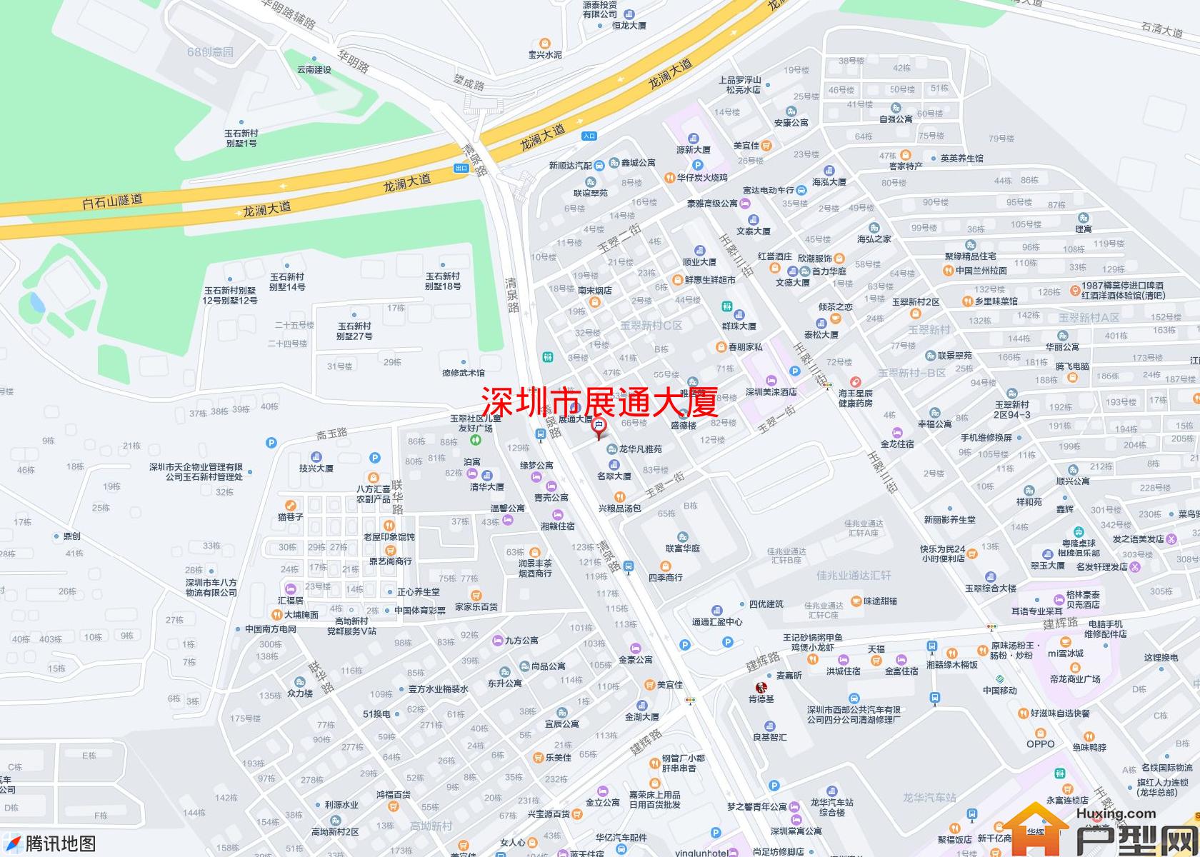 展通大厦小区 - 户型网