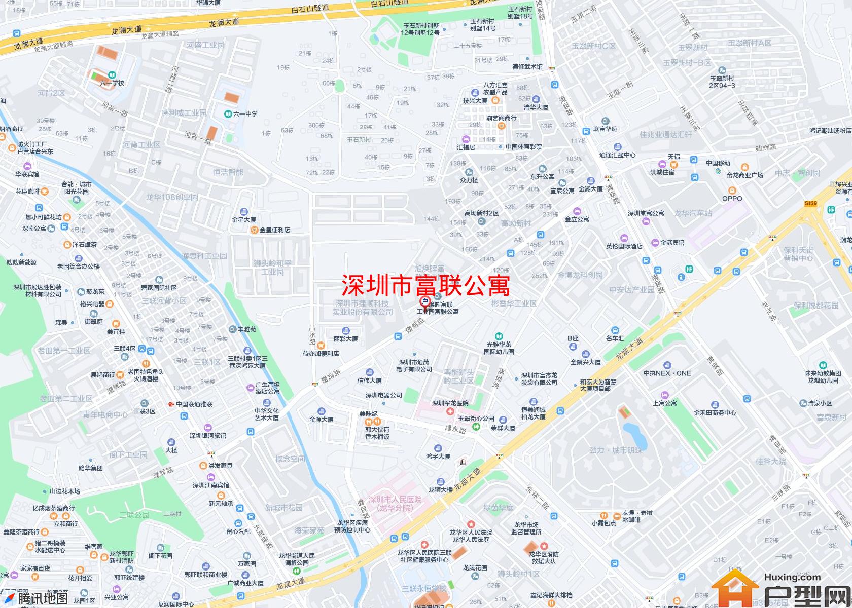 富联公寓小区 - 户型网