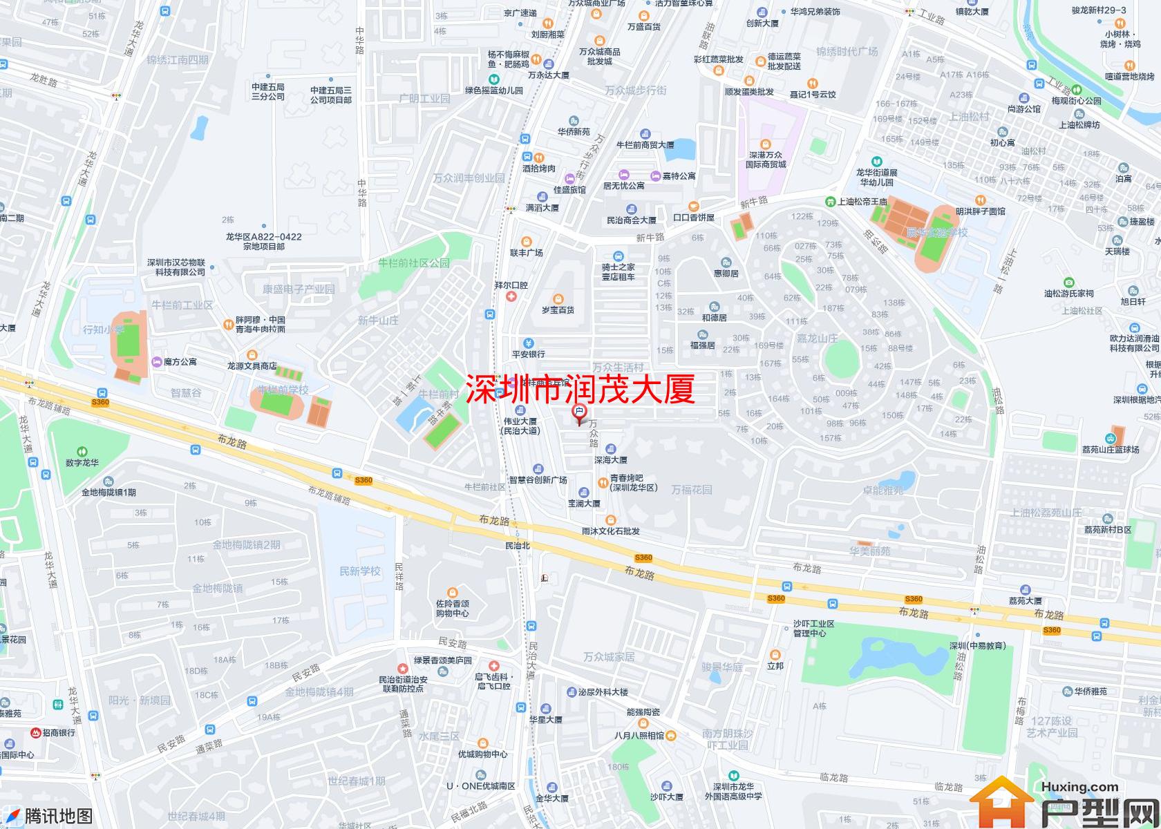 润茂大厦小区 - 户型网