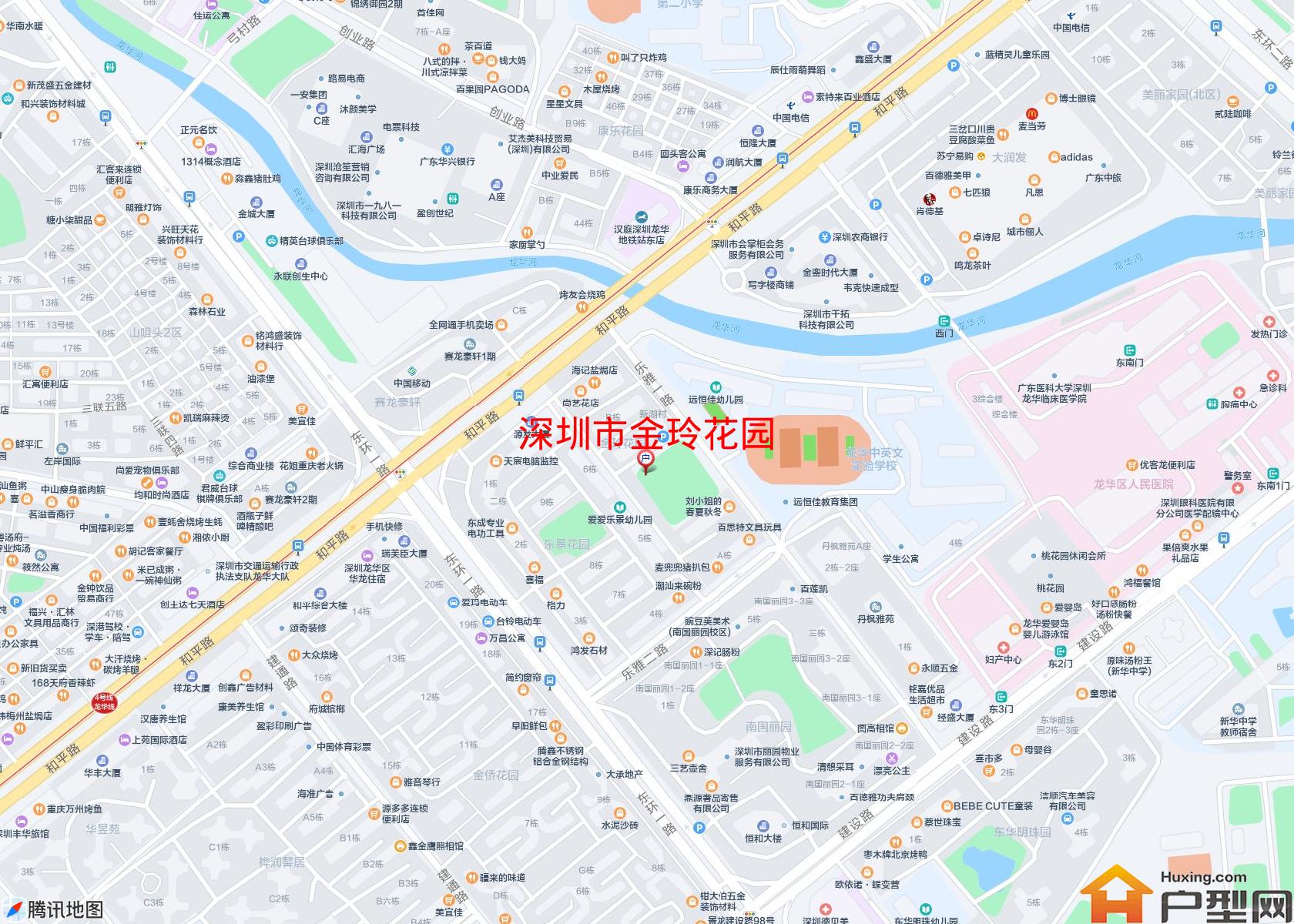 金玲花园小区 - 户型网