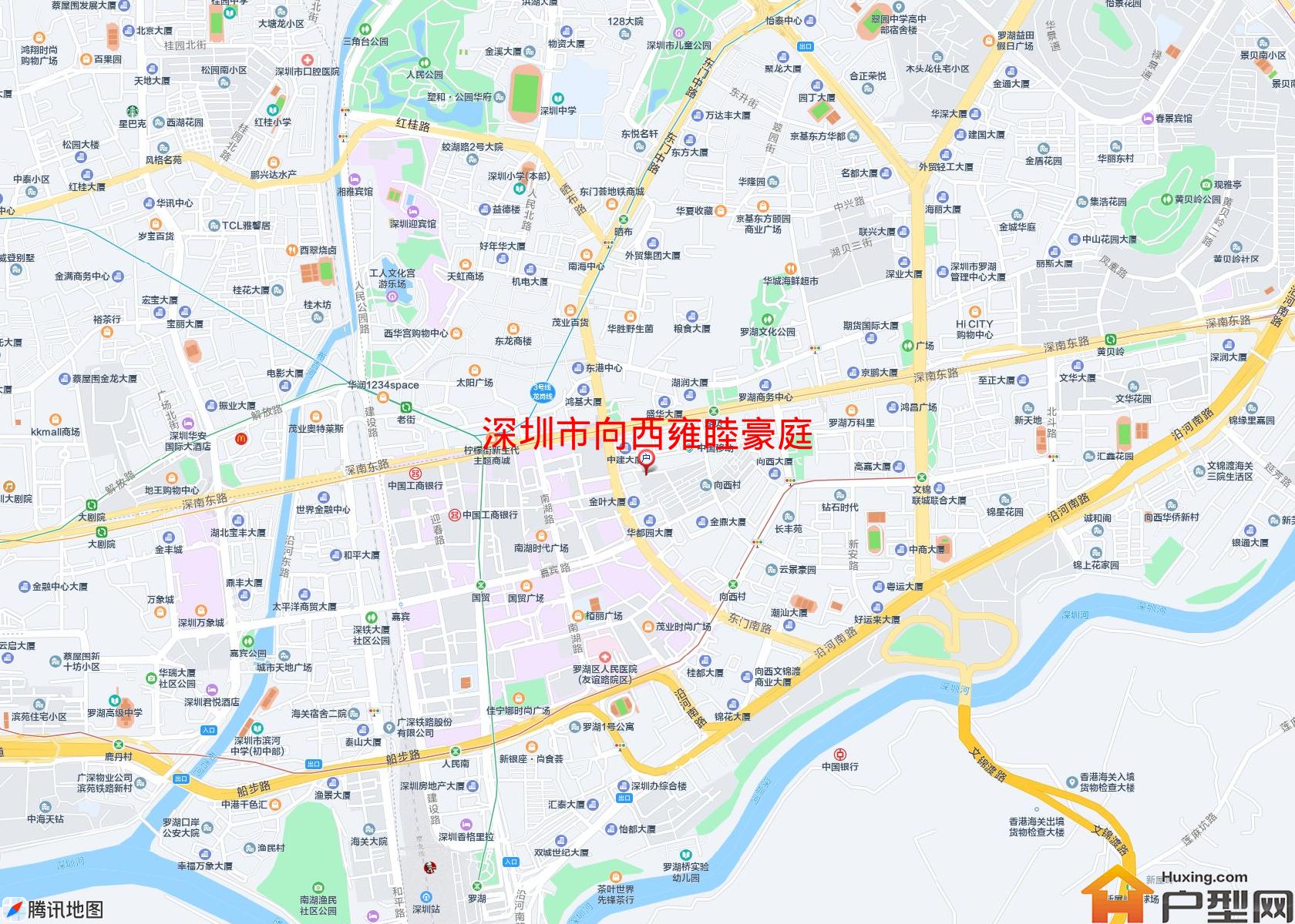 向西雍睦豪庭小区 - 户型网