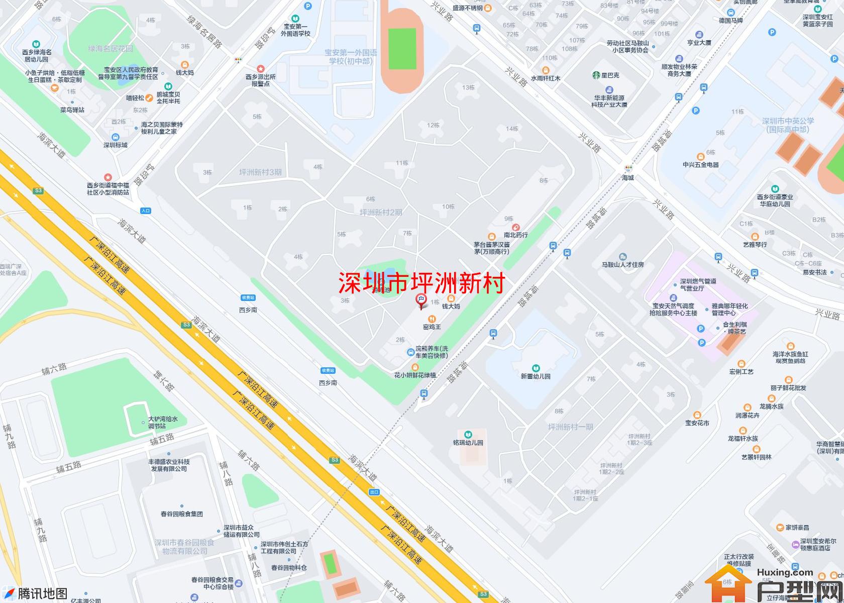 坪洲新村小区 - 户型网