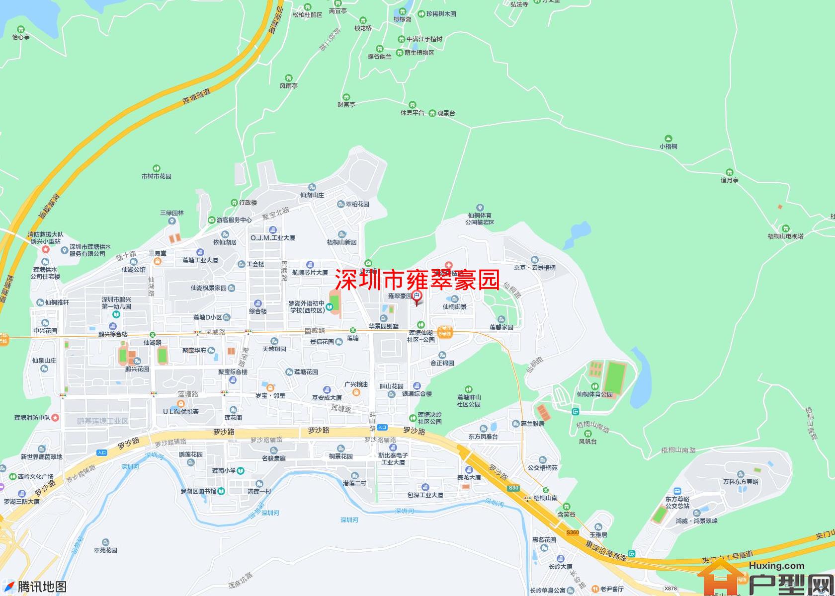 雍翠豪园小区 - 户型网 雍翠豪园小区 - 户型网
