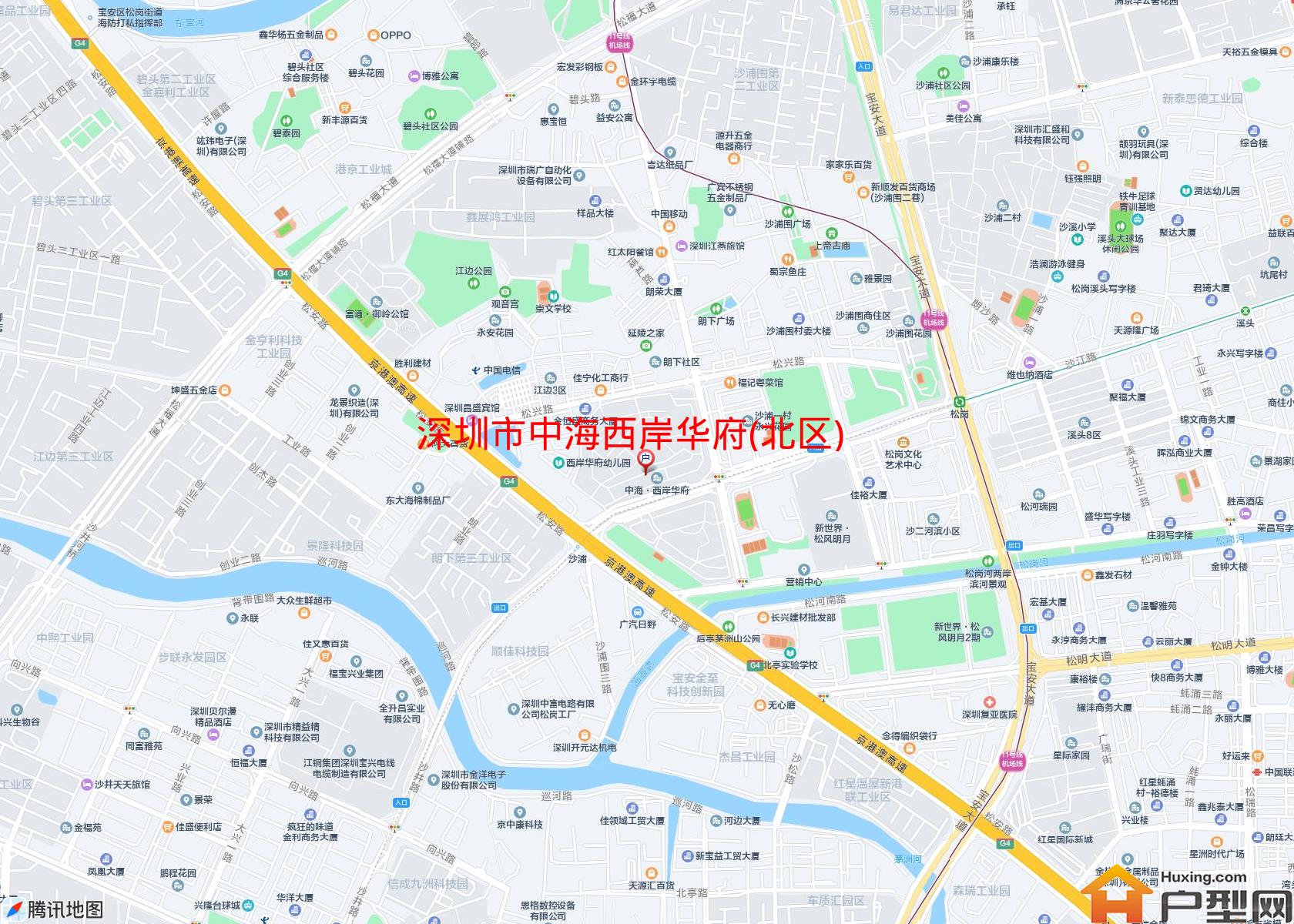 中海西岸华府(北区)小区 - 户型网