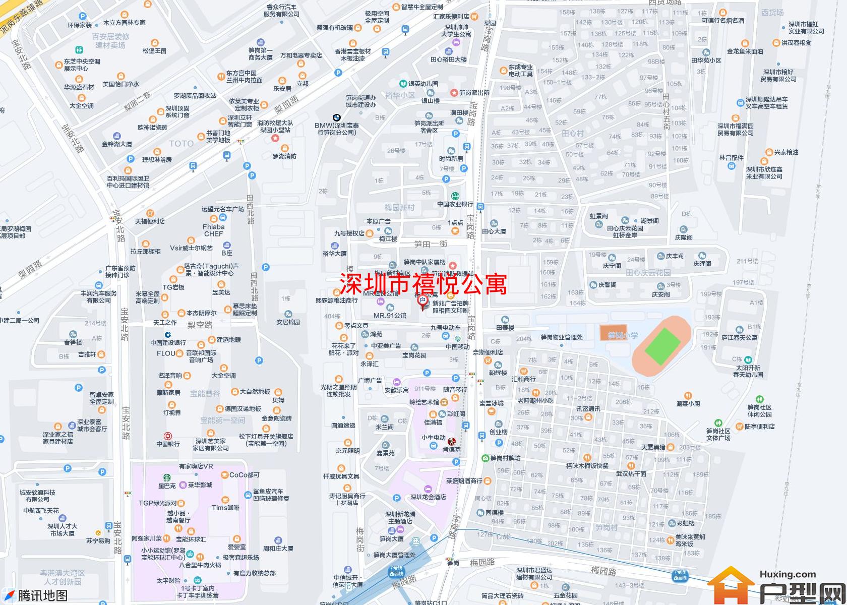 禧悦公寓小区 - 户型网