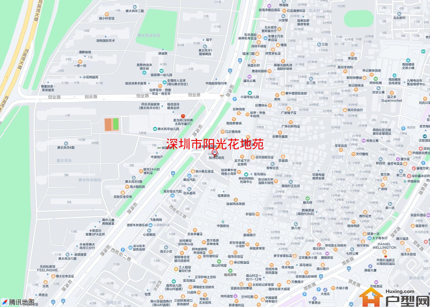 阳光花地苑小区 - 户型网 阳光花地苑小区 - 户型网
