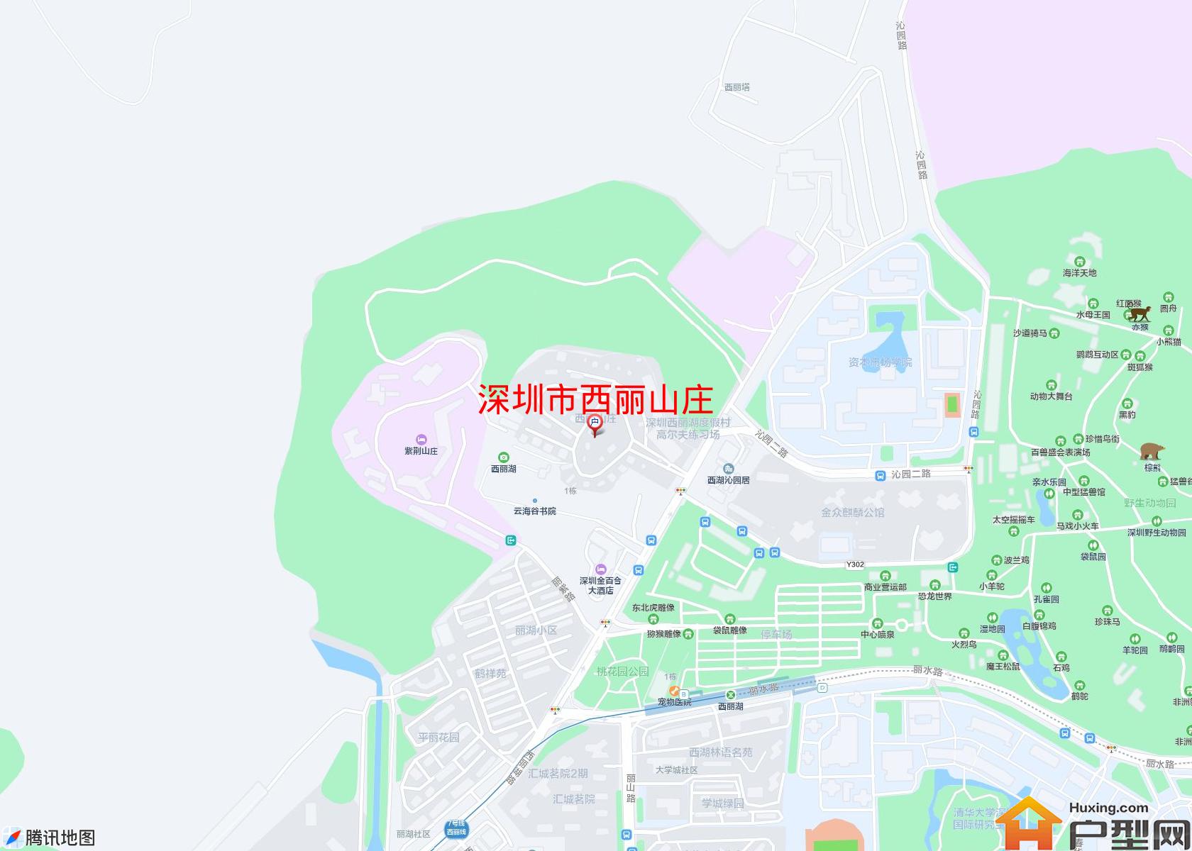 西丽山庄小区 - 户型网