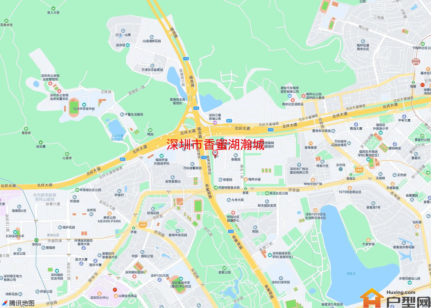 香蜜湖瀚城小区 - 户型网 香蜜湖瀚城小区 - 户型网