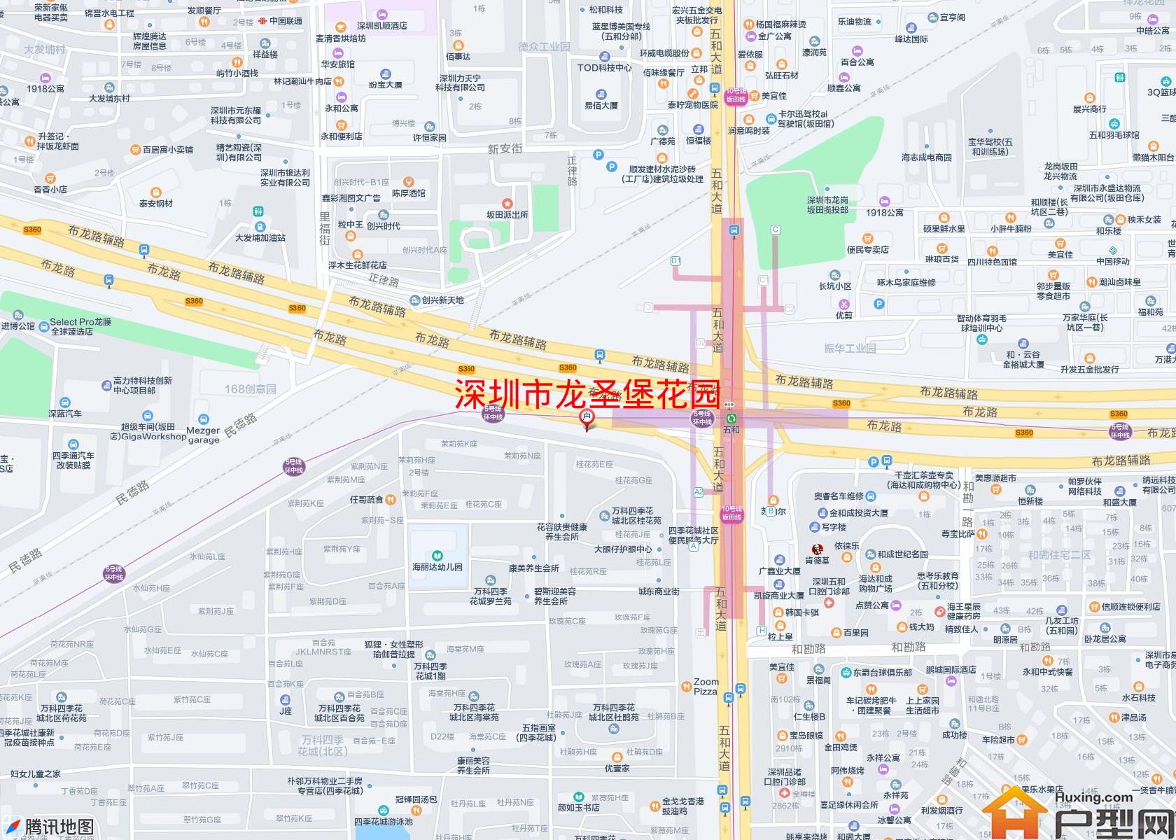 龙圣堡花园小区 - 户型网 龙圣堡花园小区 - 户型网