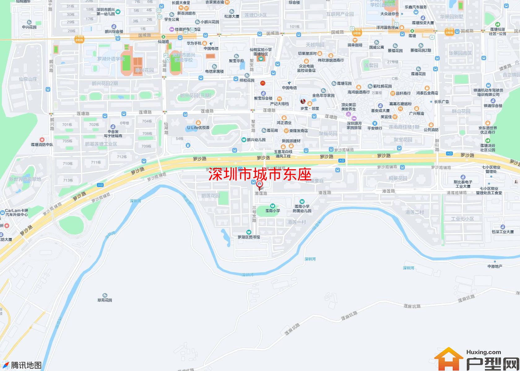 城市东座小区 - 户型网