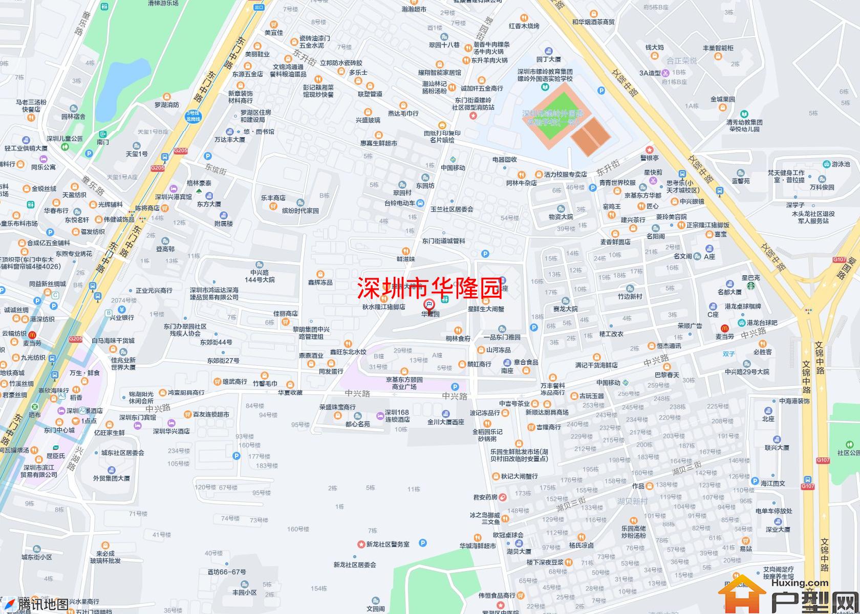 华隆园小区 - 户型网 华隆园小区 - 户型网