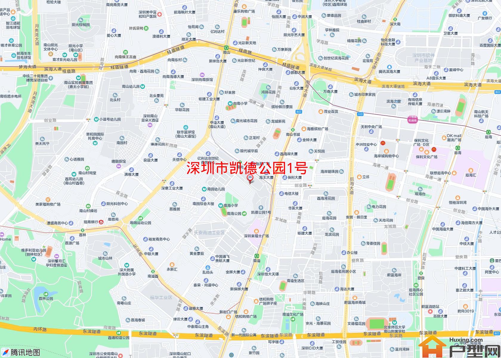 凯德公园1号小区 - 户型网
