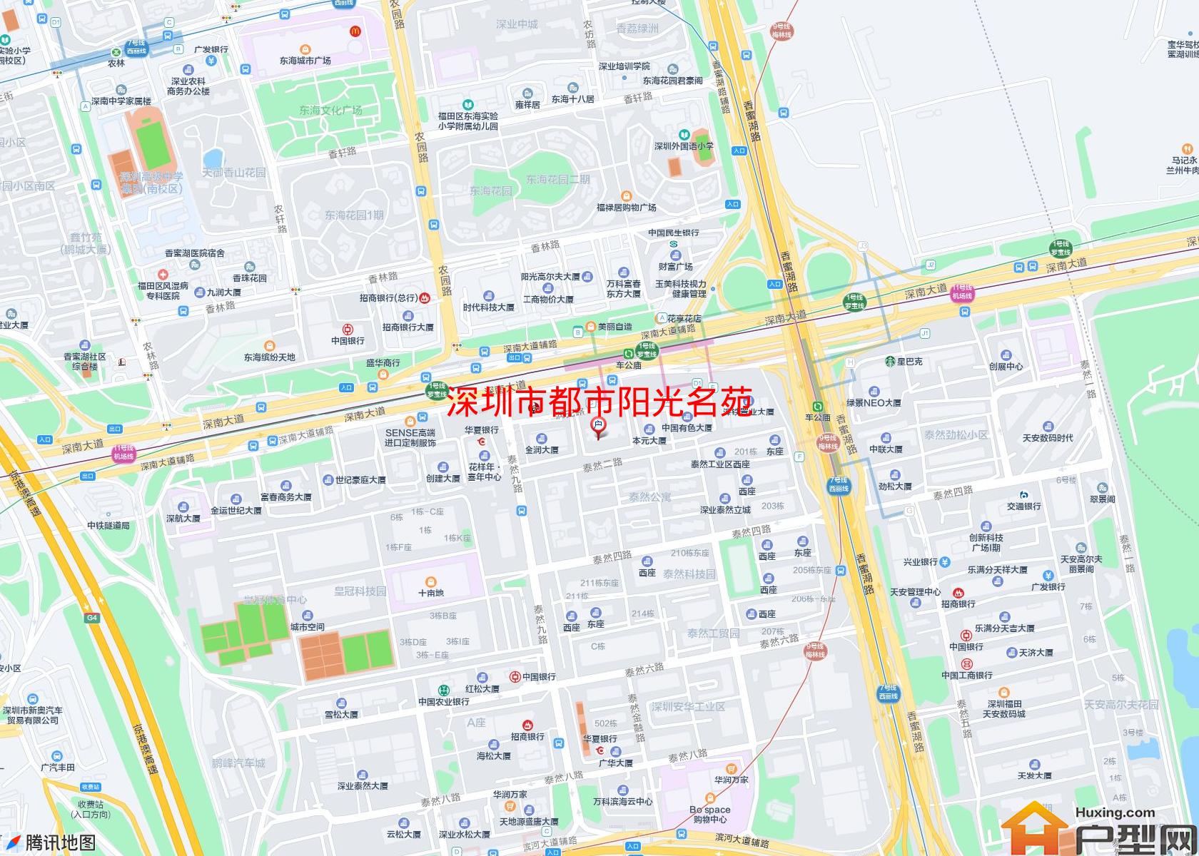 都市阳光名苑小区 - 户型网