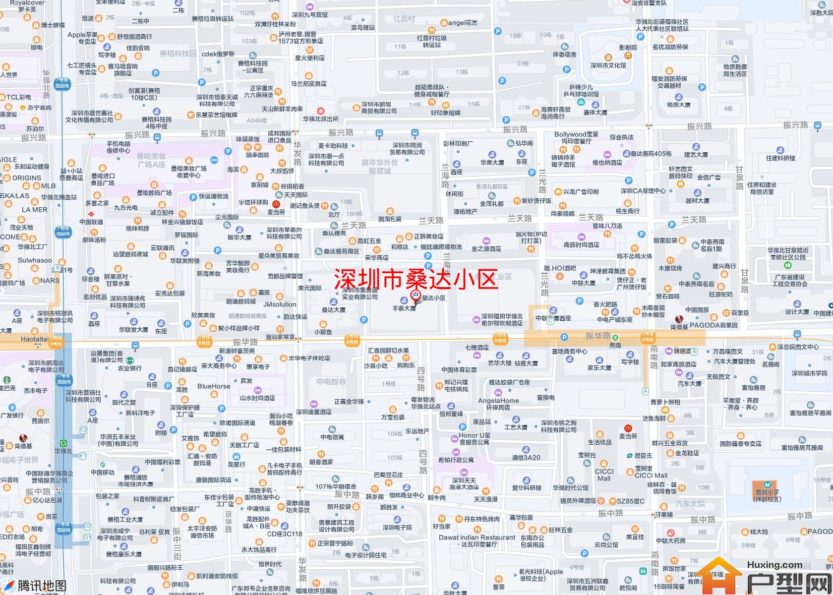 桑达小区小区 - 户型网