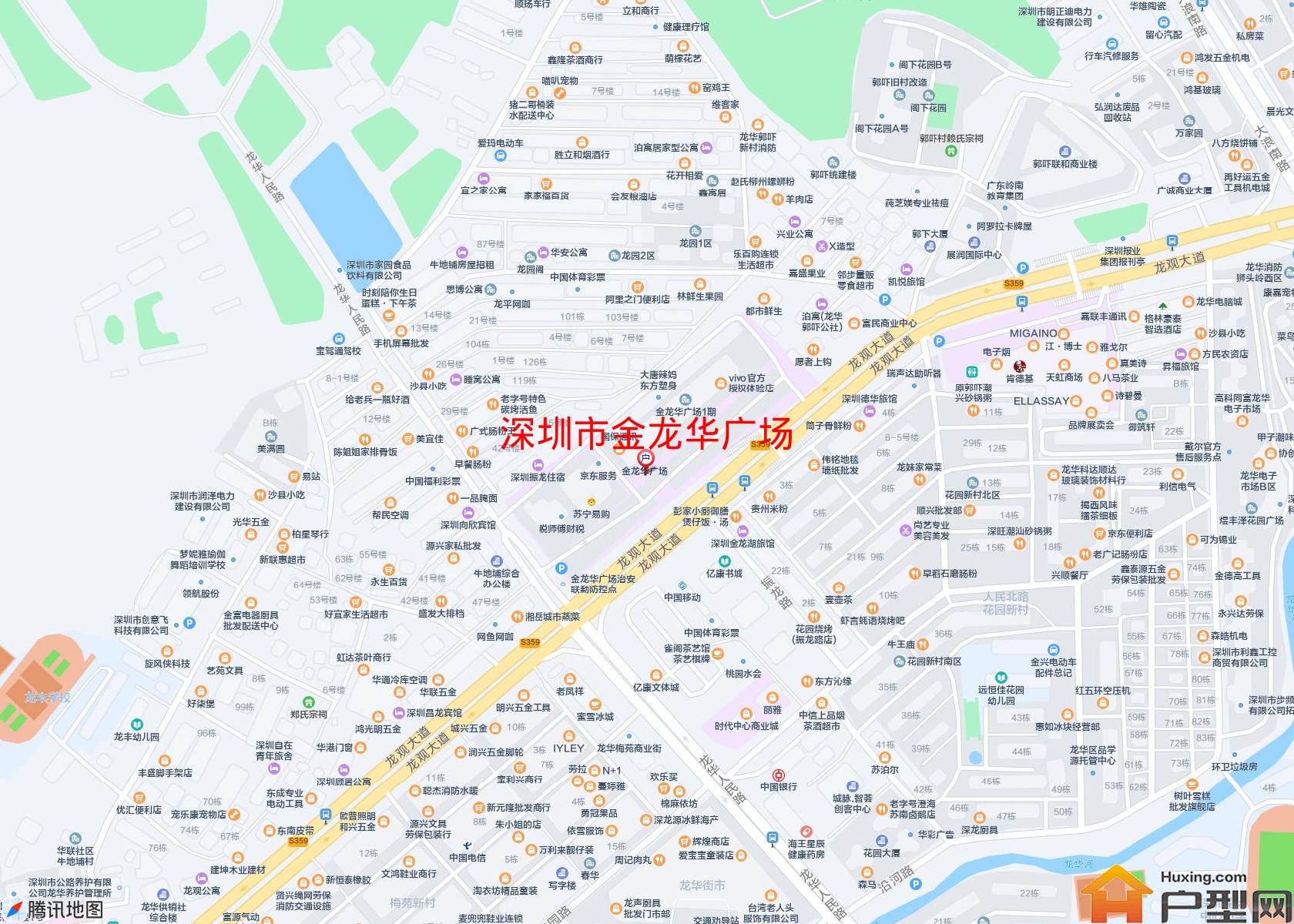 金龙华广场小区 - 户型网