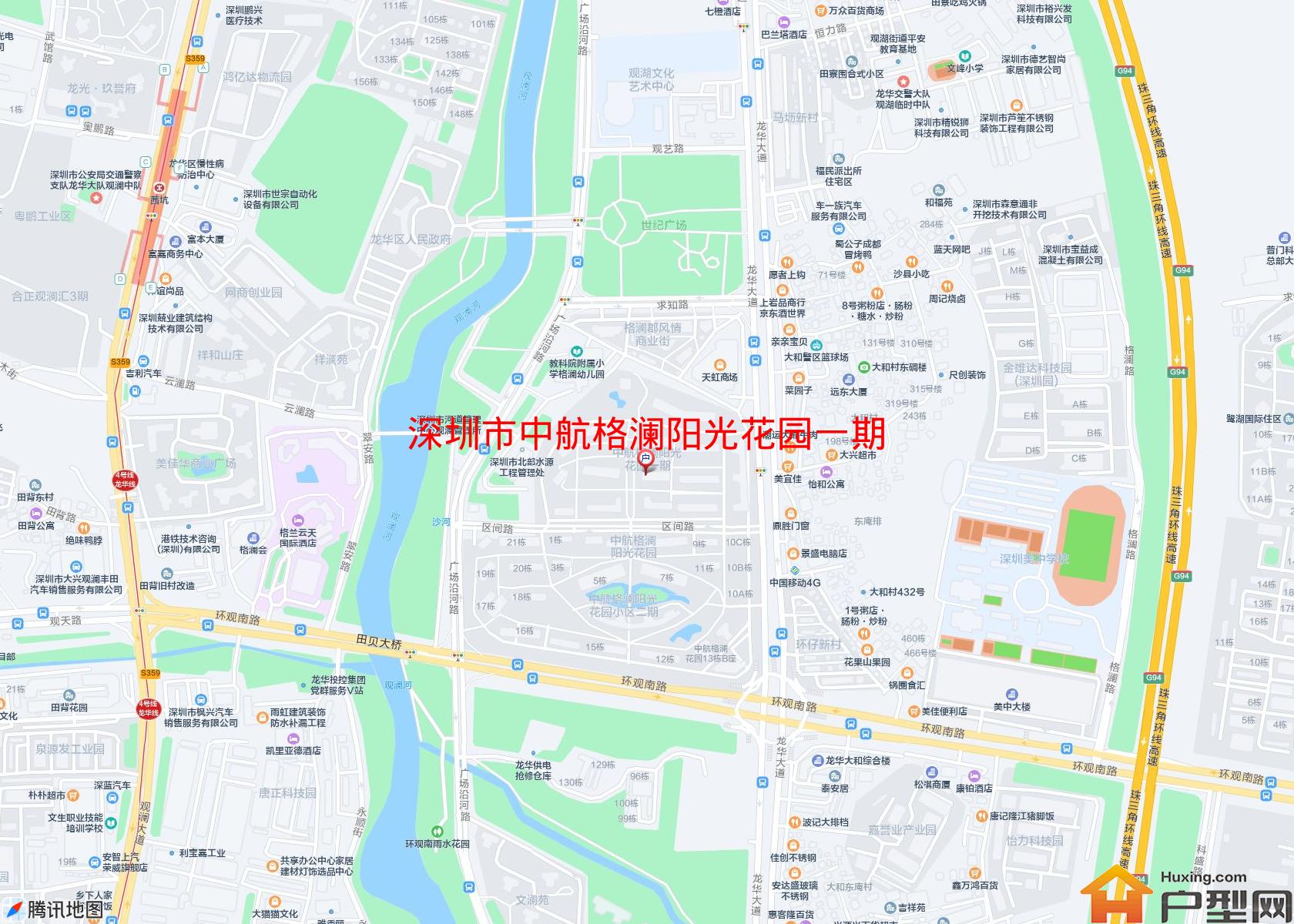 中航格澜阳光花园一期(别墅)小区 - 户型网 中航格澜阳光花园一期(别墅)小区 - 户型网