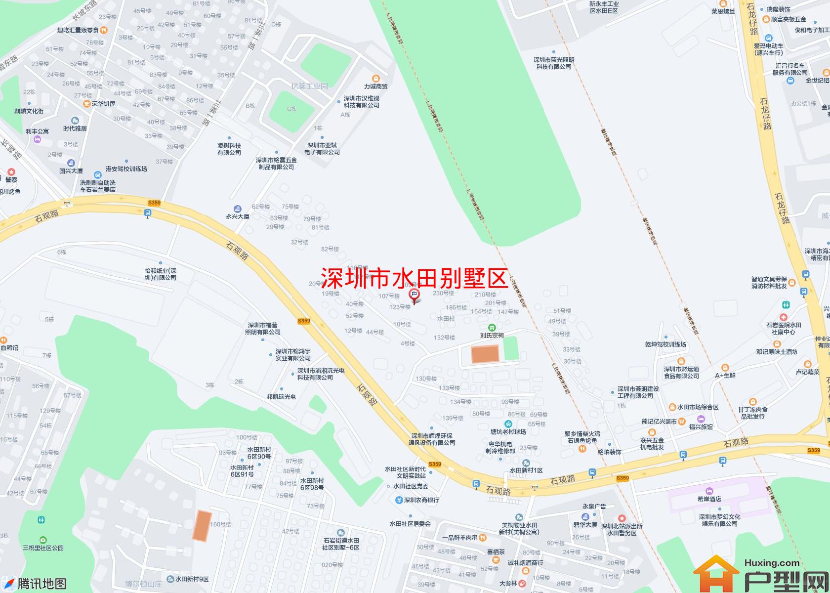 水田别墅区小区 - 户型网