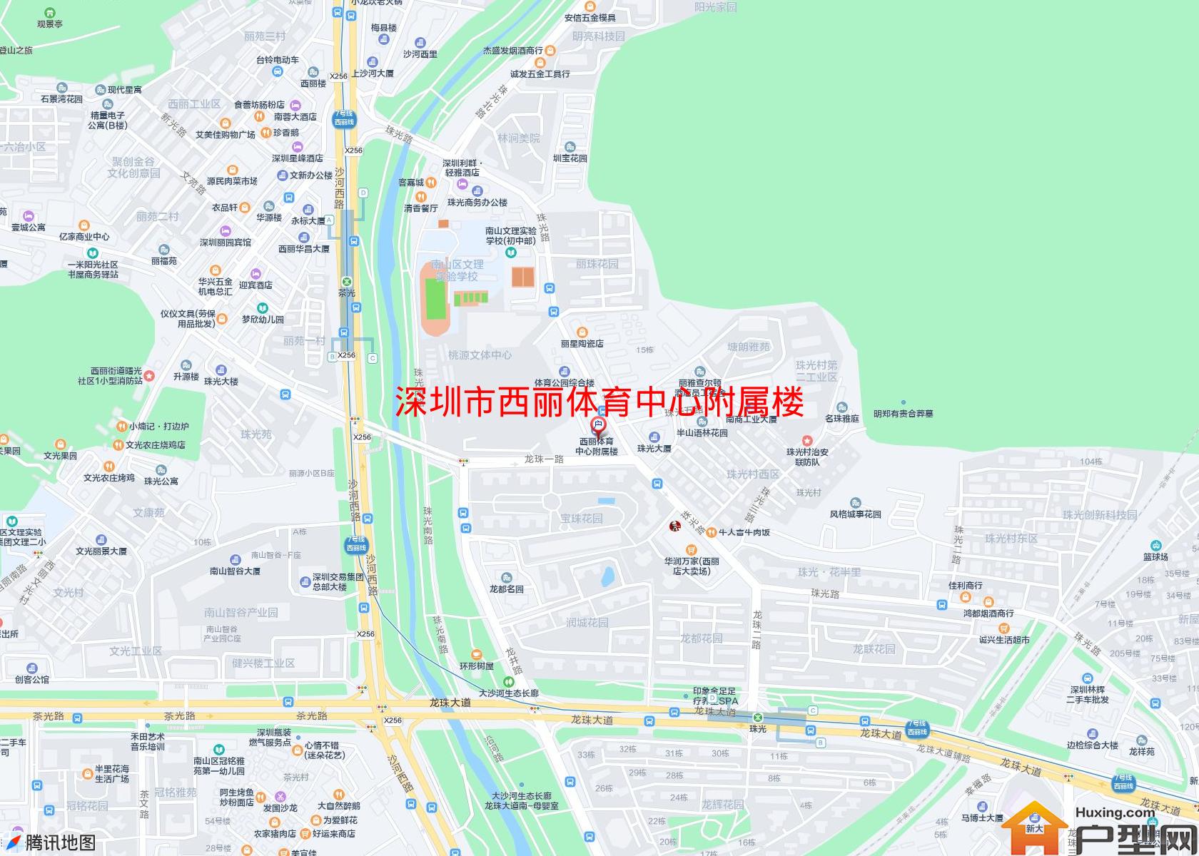 西丽体育中心附属楼小区 - 户型网