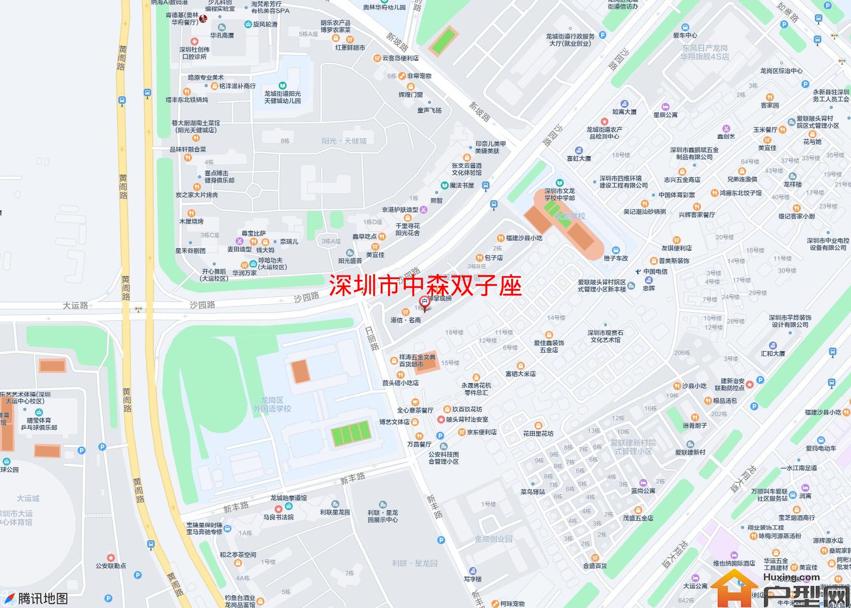中森双子座小区 - 户型网 中森双子座小区 - 户型网