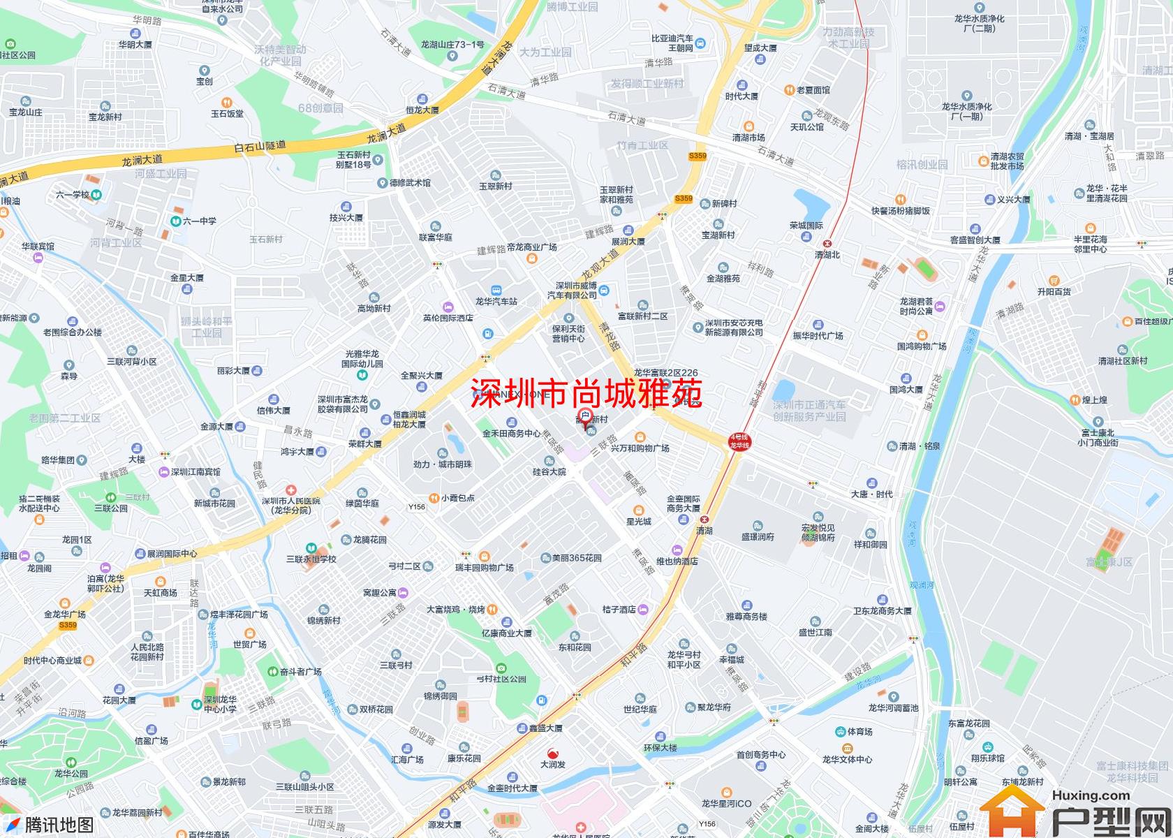 尚城雅苑小区 - 户型网