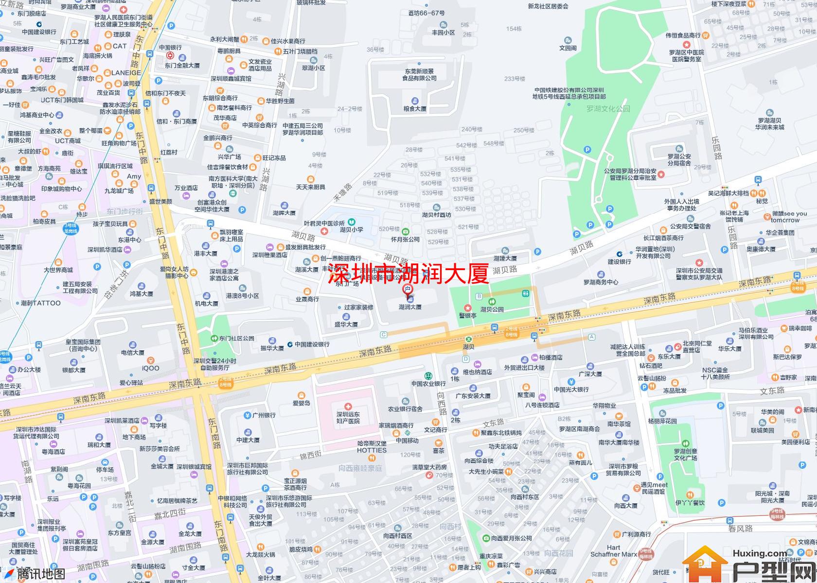 湖润大厦小区 - 户型网
