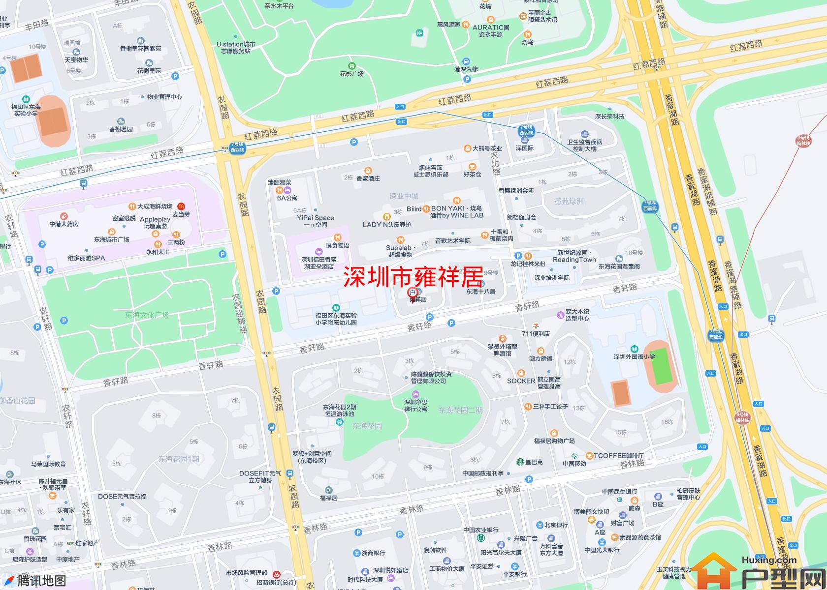 雍祥居小区 - 户型网 雍祥居小区 - 户型网