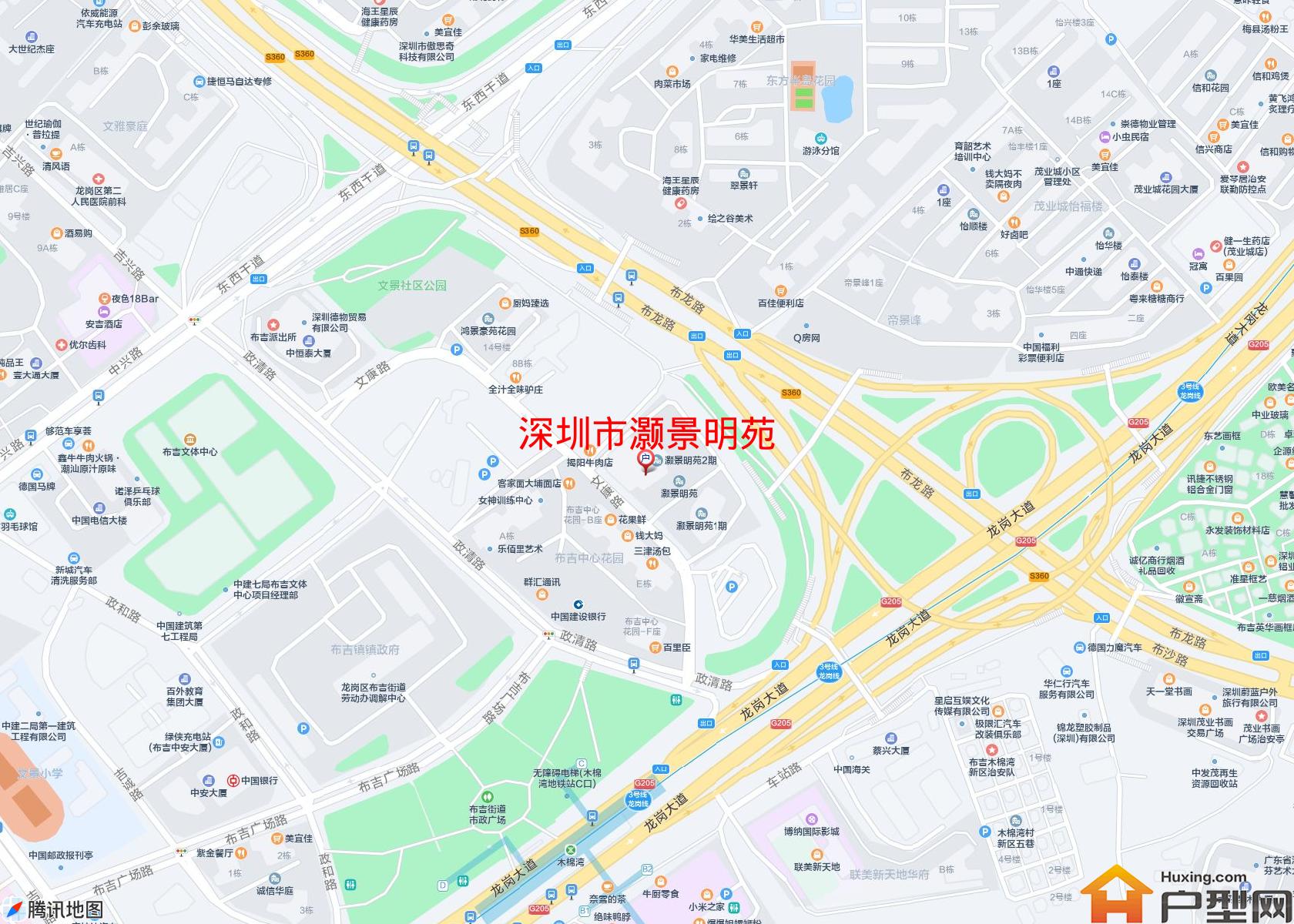 灏景明苑小区 - 户型网