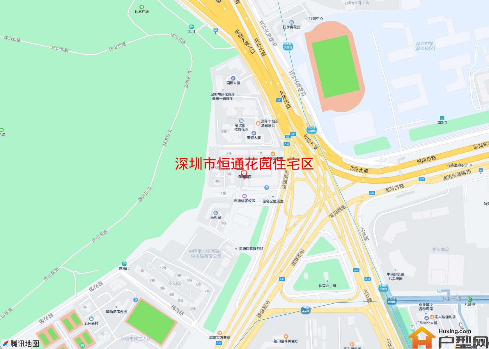 恒通花园住宅区小区 - 户型网