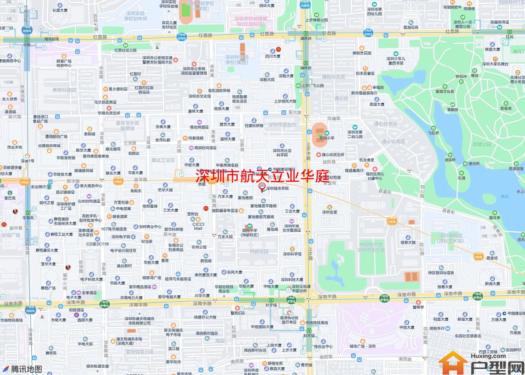 航天立业华庭小区 - 户型网