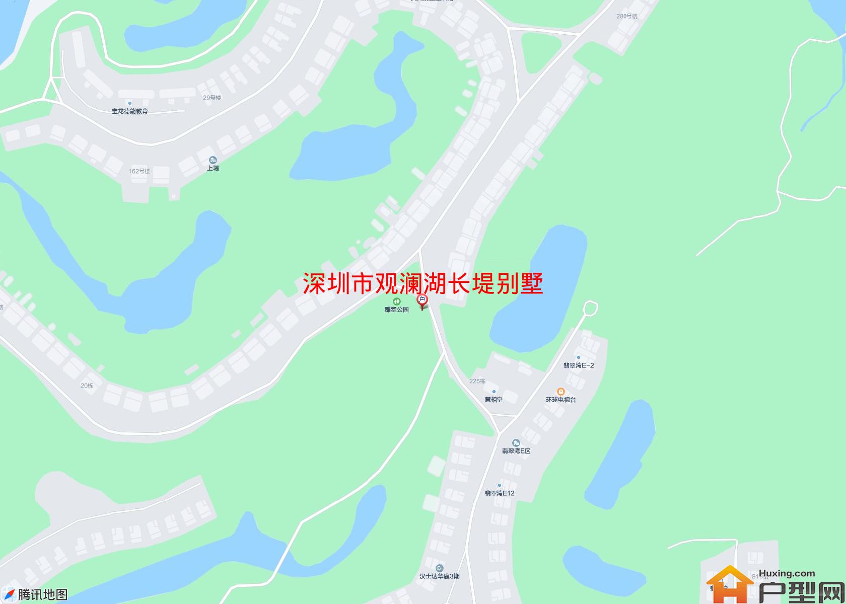 观澜湖长堤别墅小区 - 户型网