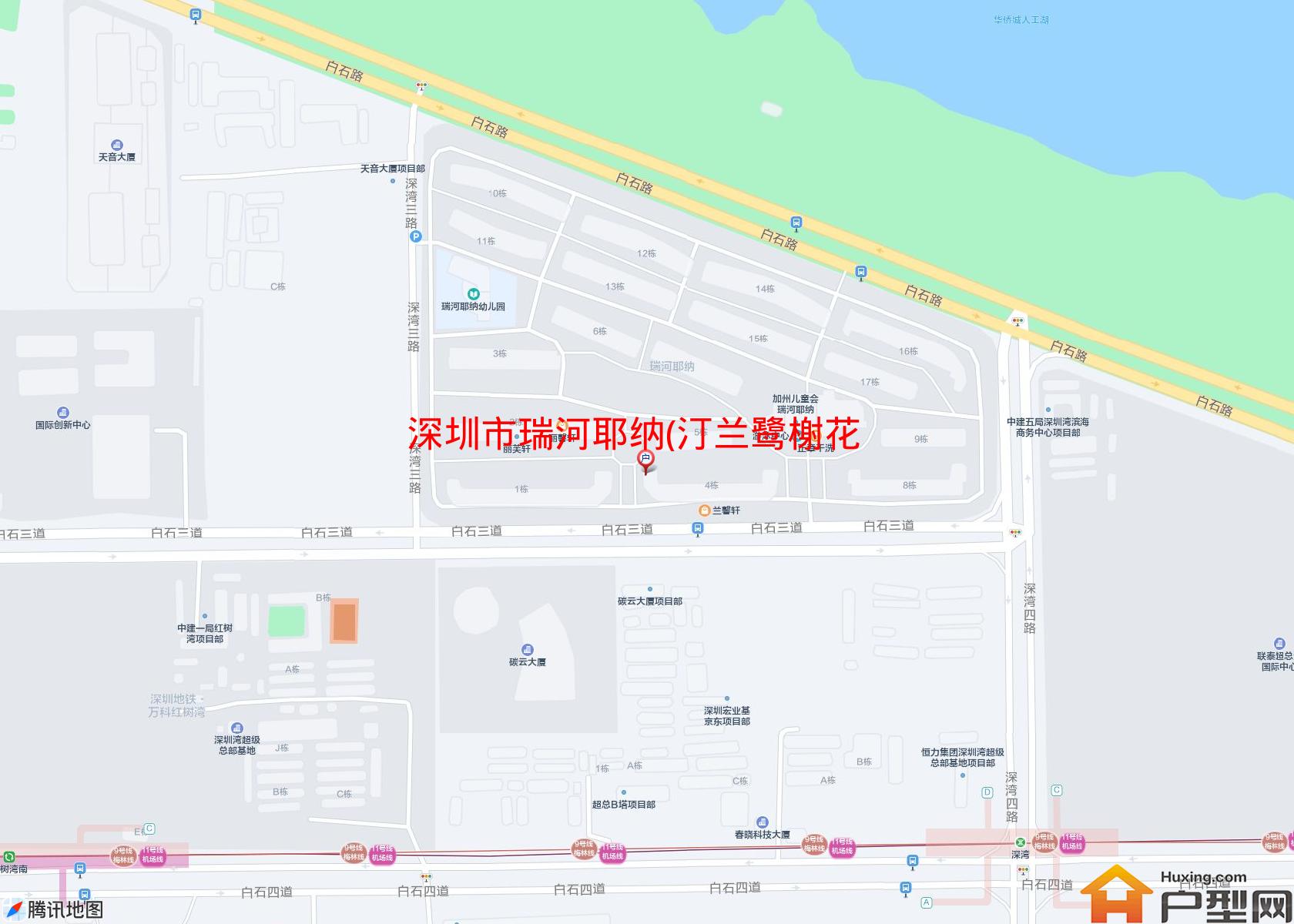 瑞河耶纳(汀兰鹭榭花园)小区 - 户型网