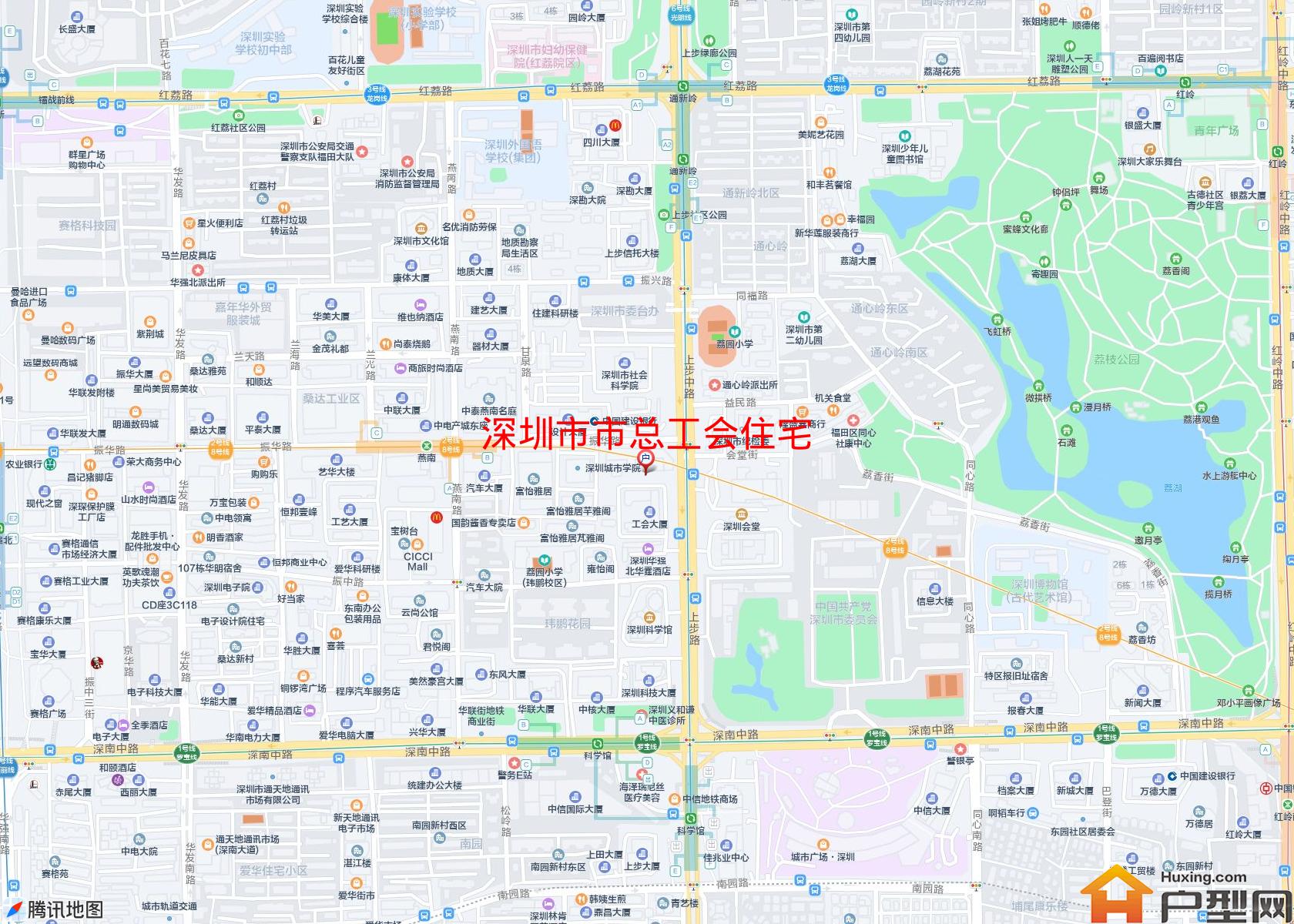 市总工会住宅小区 - 户型网