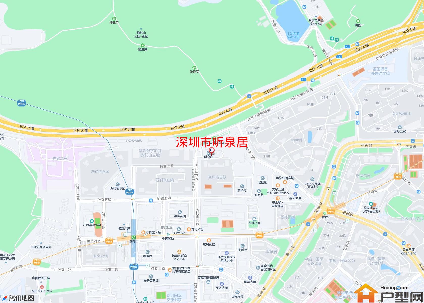 听泉居小区 - 户型网