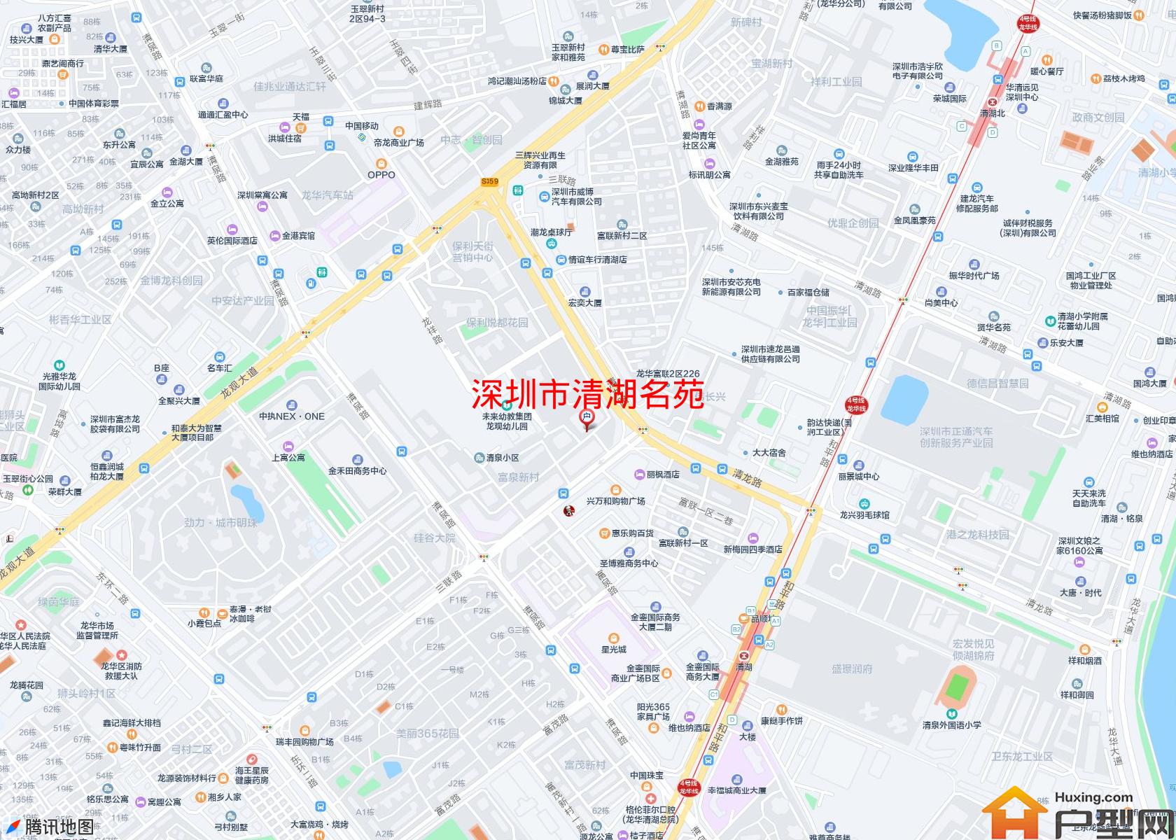 清湖名苑小区 - 户型网