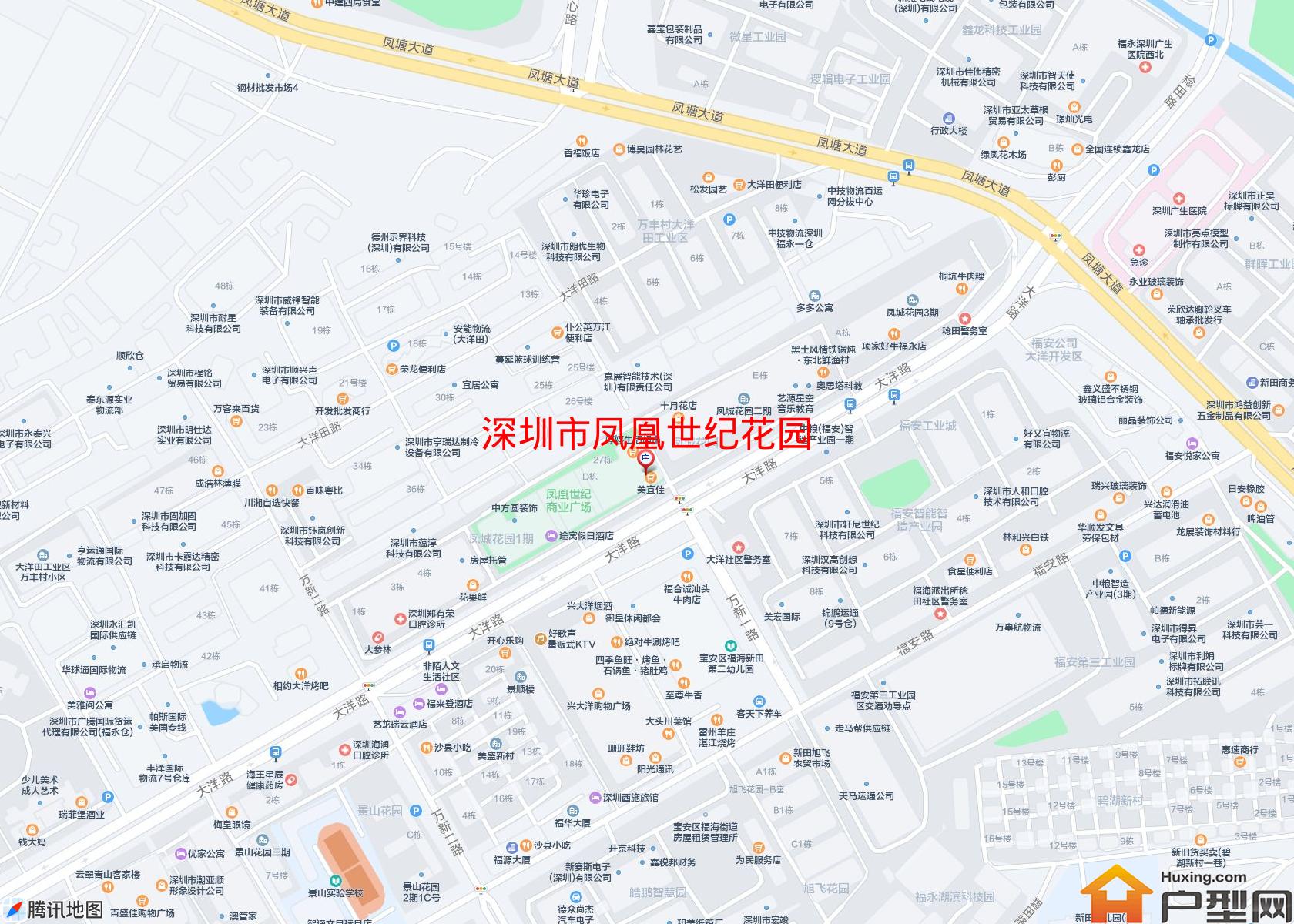 凤凰世纪花园小区 - 户型网