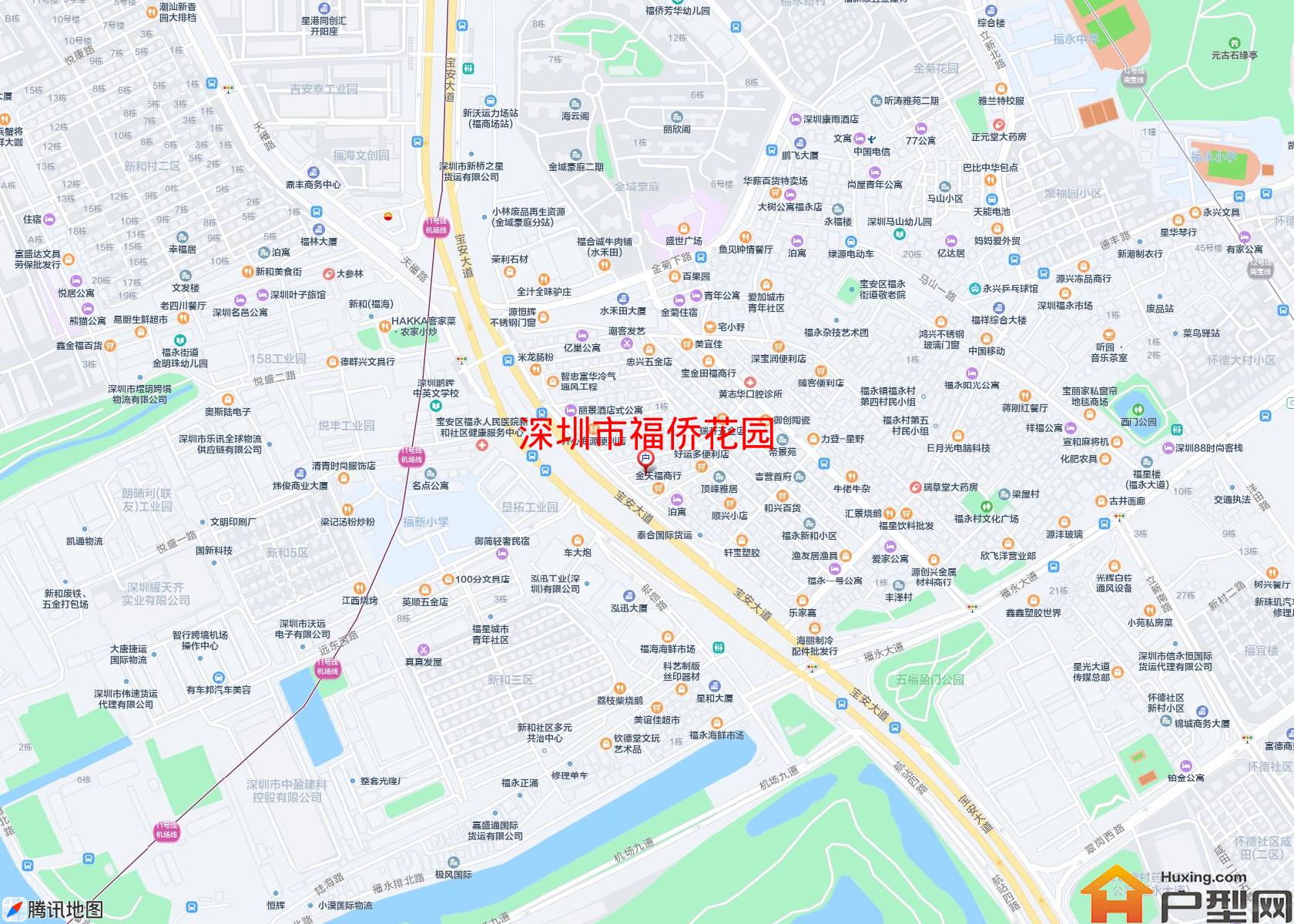 福侨花园小区 - 户型网
