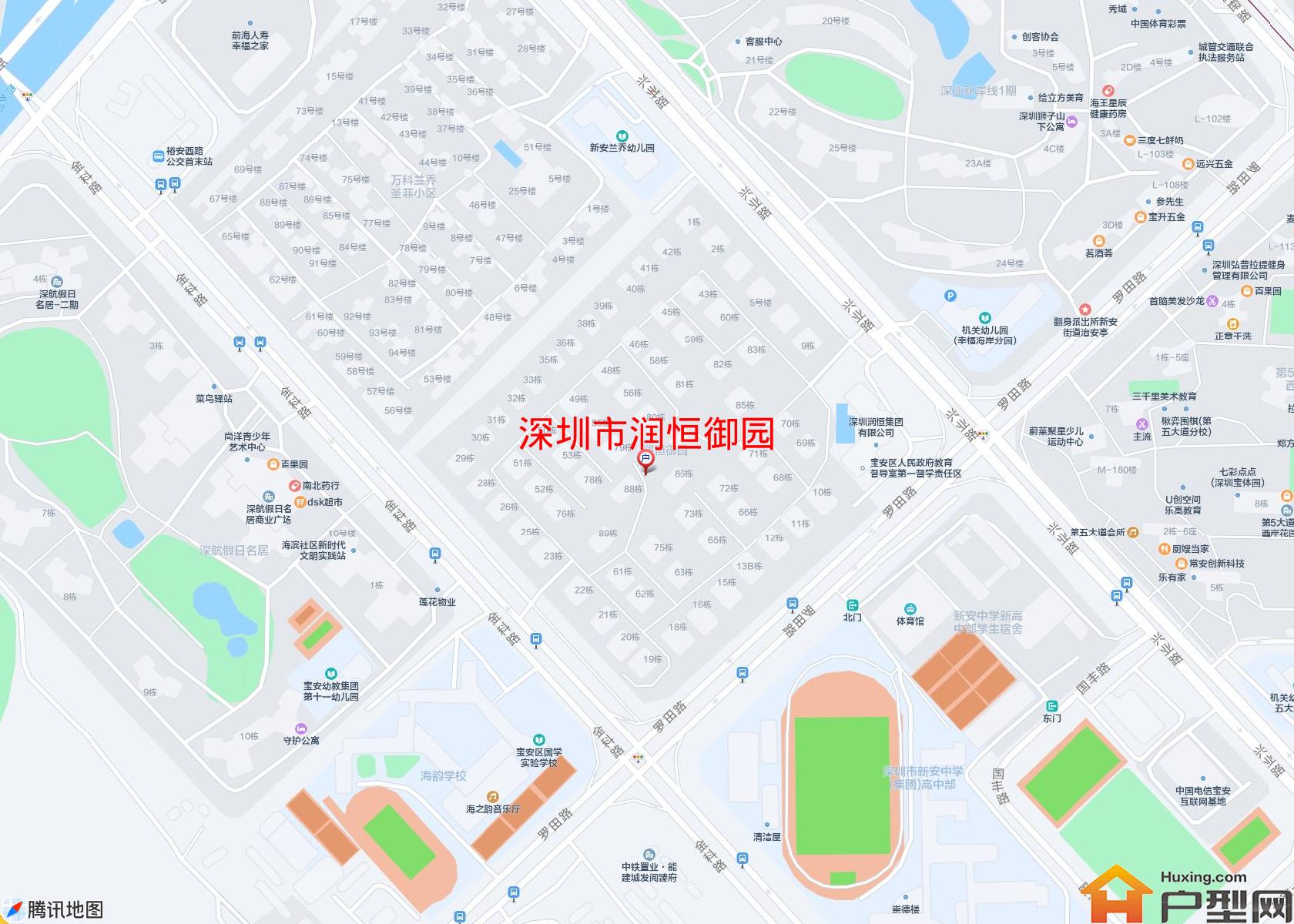 润恒御园小区 - 户型网