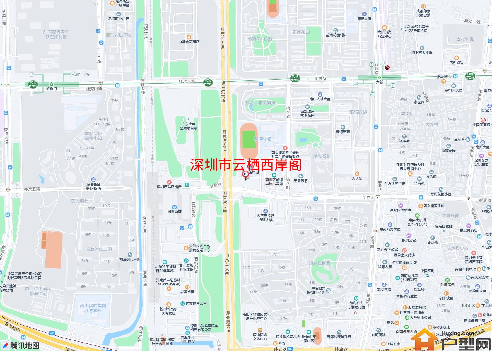 云栖西岸阁小区 - 户型网