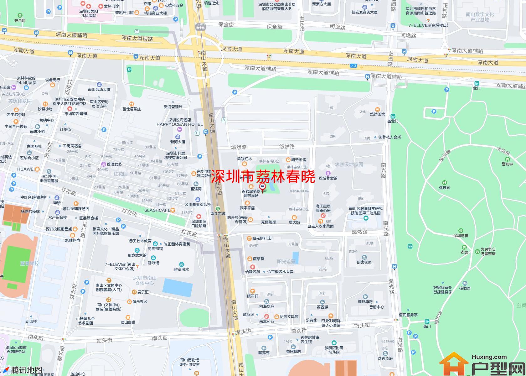 荔林春晓小区 - 户型网