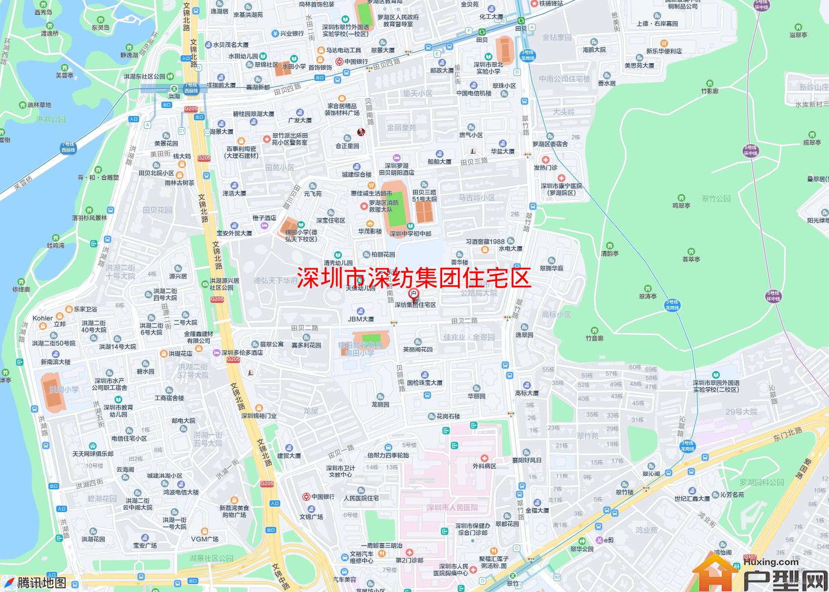 深纺集团住宅区小区 - 户型网